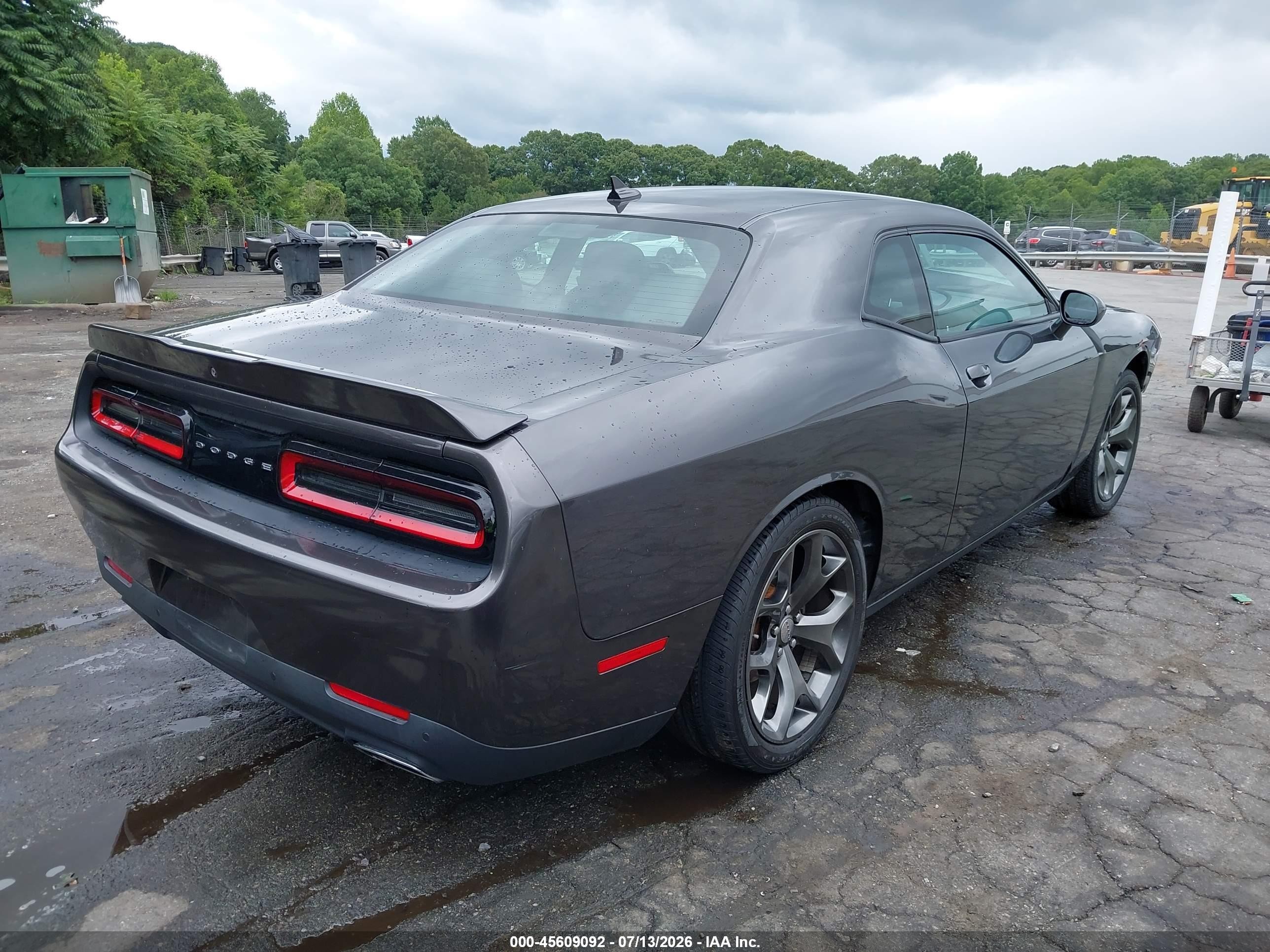 2015 Dodge Challenger Sxt Plus Gray vin: 2C3CDZBG1FH736812