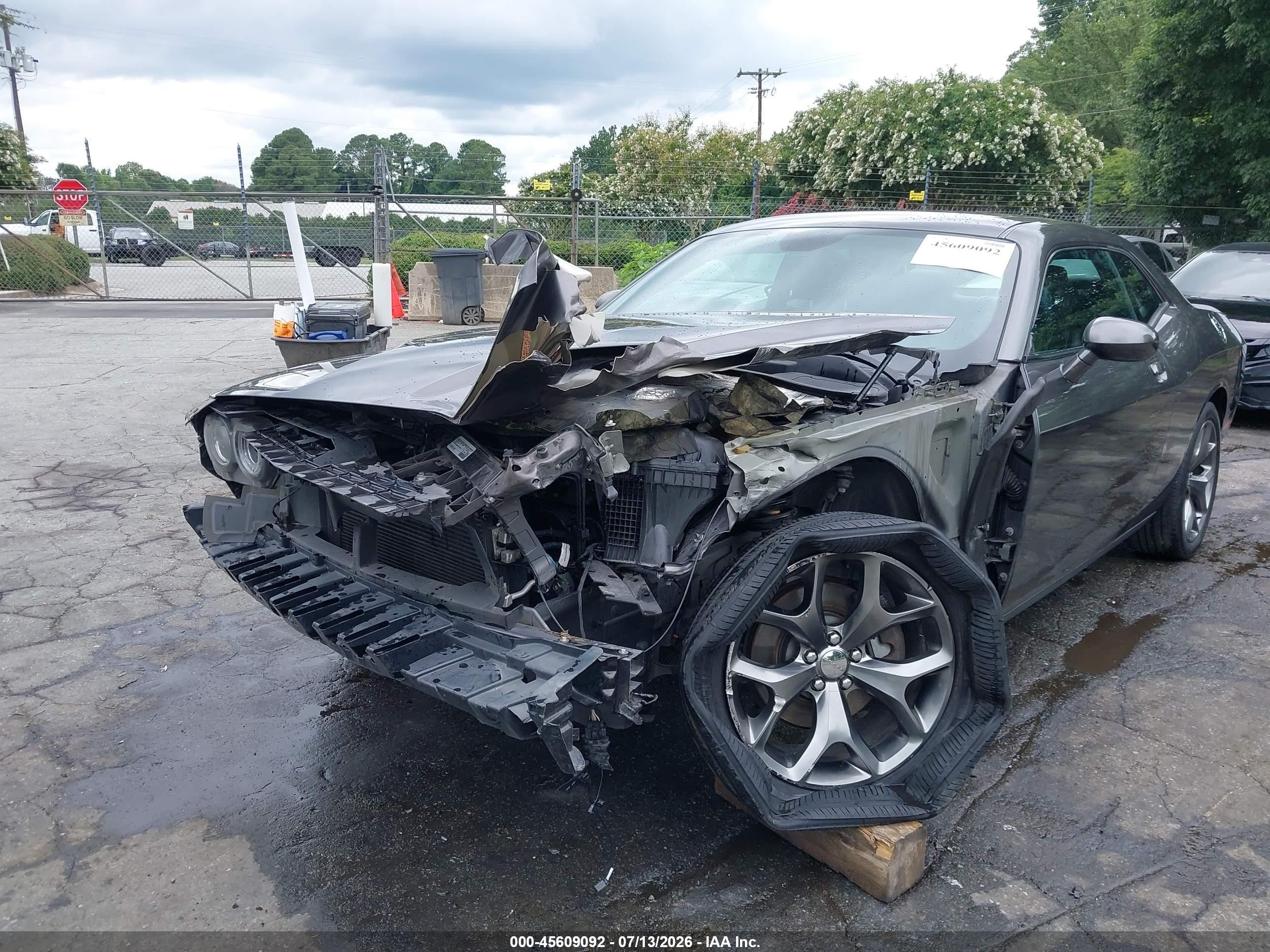 2015 Dodge Challenger Sxt Plus Gray vin: 2C3CDZBG1FH736812