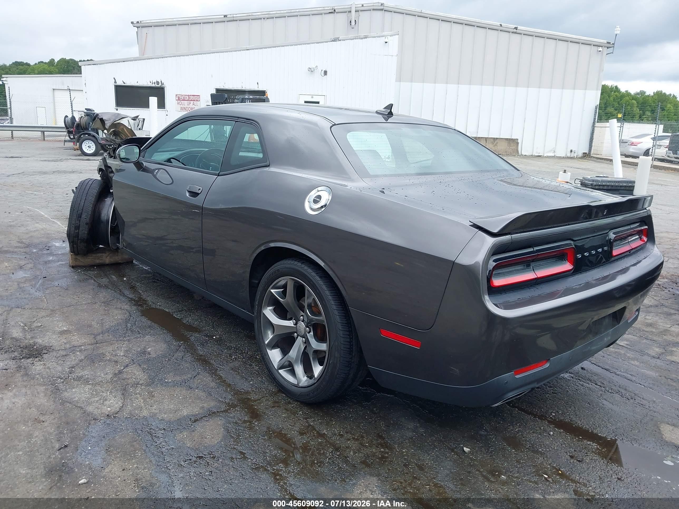 2015 Dodge Challenger Sxt Plus Gray vin: 2C3CDZBG1FH736812