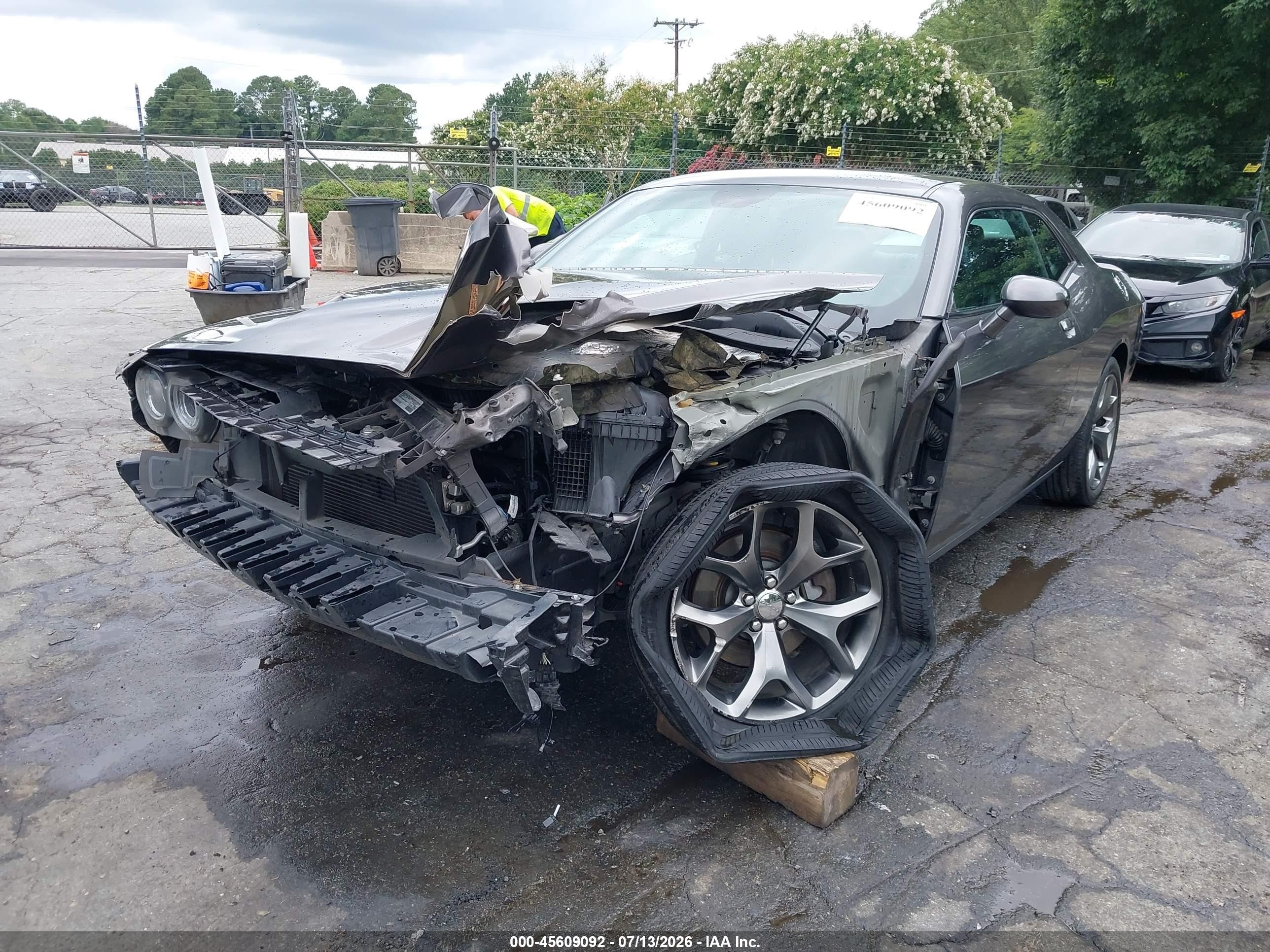 2015 Dodge Challenger Sxt Plus Gray vin: 2C3CDZBG1FH736812