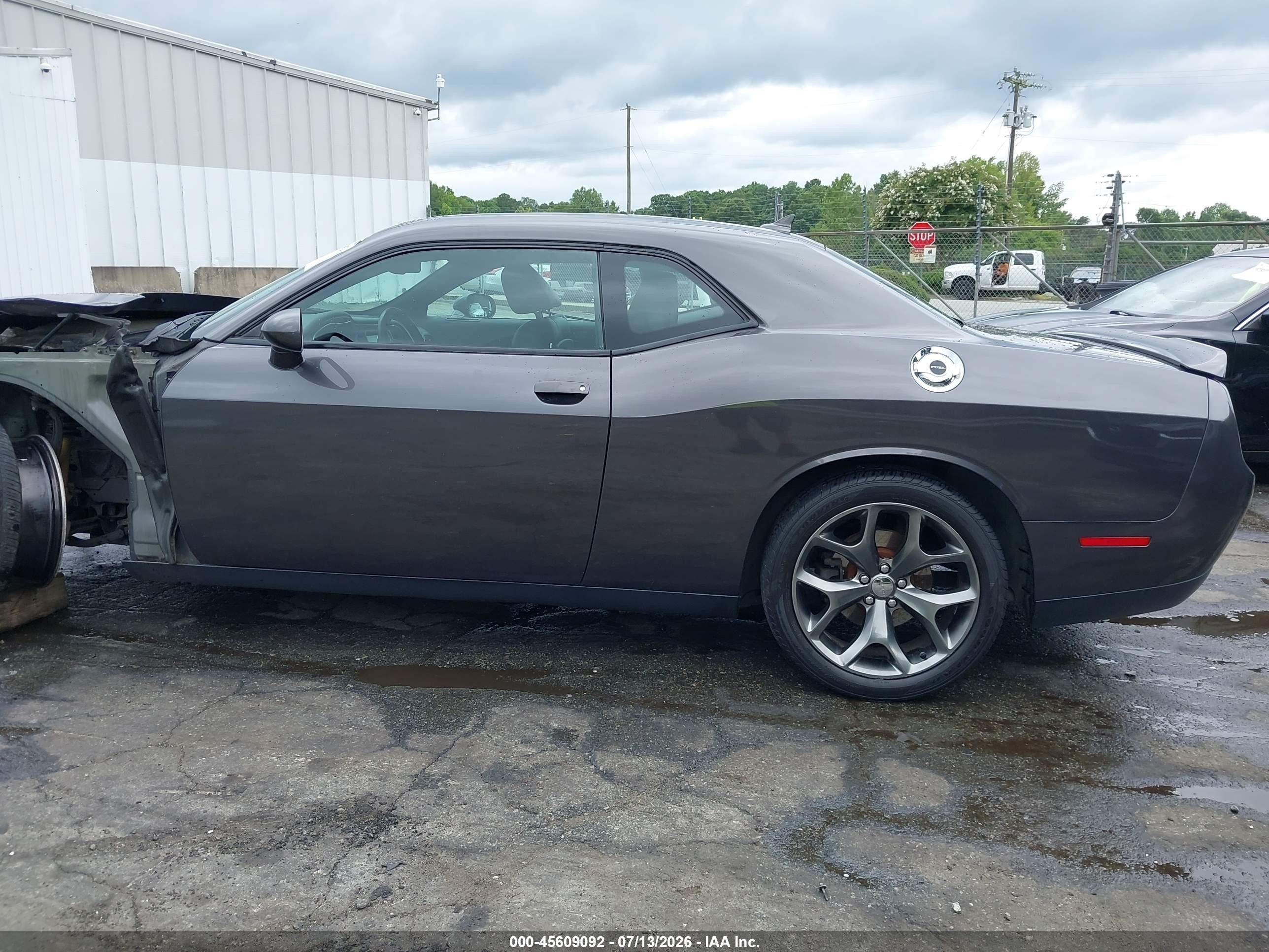 2015 Dodge Challenger Sxt Plus Gray vin: 2C3CDZBG1FH736812