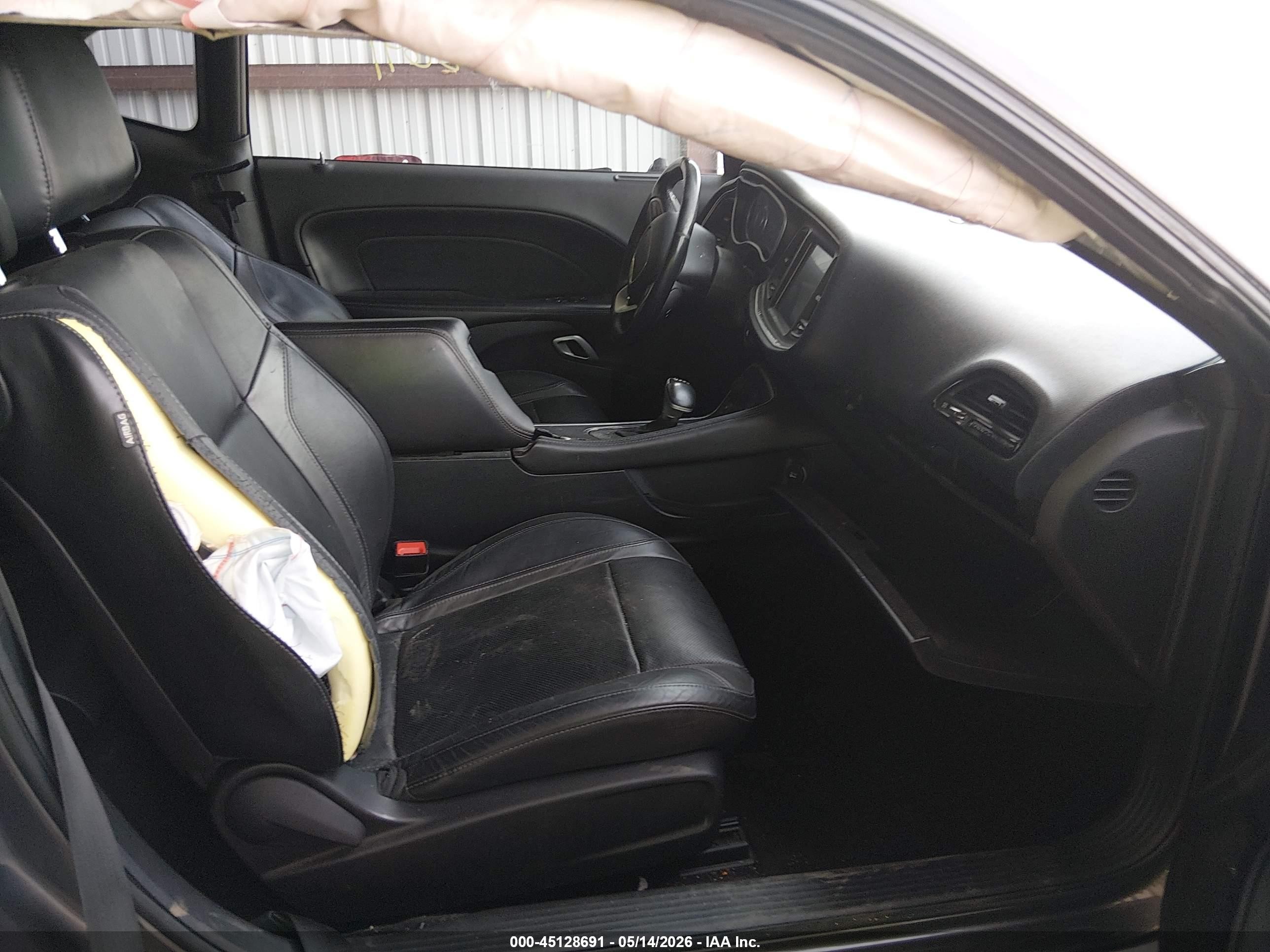2015 Dodge Challenger Sxt Plus Black vin: 2C3CDZBG1FH758132