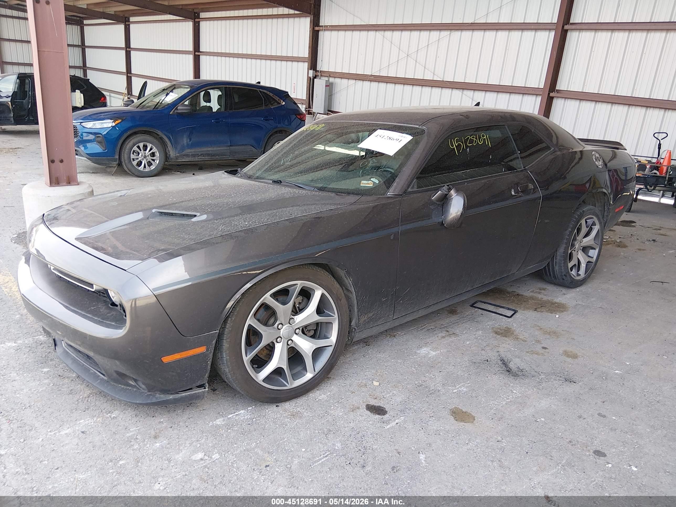 2015 Dodge Challenger Sxt Plus Black vin: 2C3CDZBG1FH758132