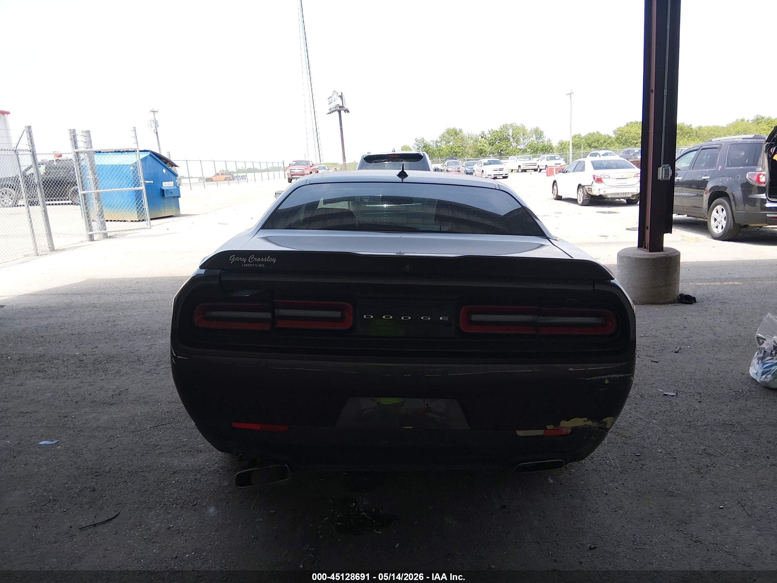 2015 Dodge Challenger Sxt Plus Black vin: 2C3CDZBG1FH758132
