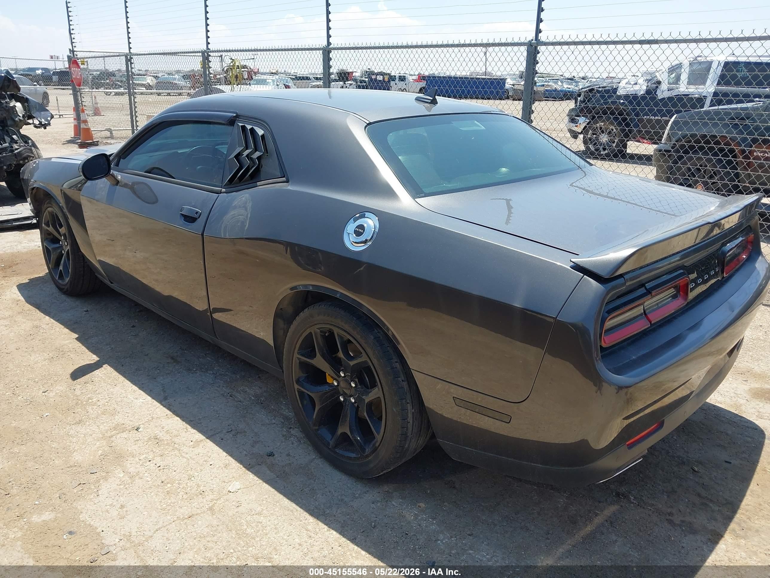 2015 Dodge Challenger Sxt Plus Gray vin: 2C3CDZBG1FH901404