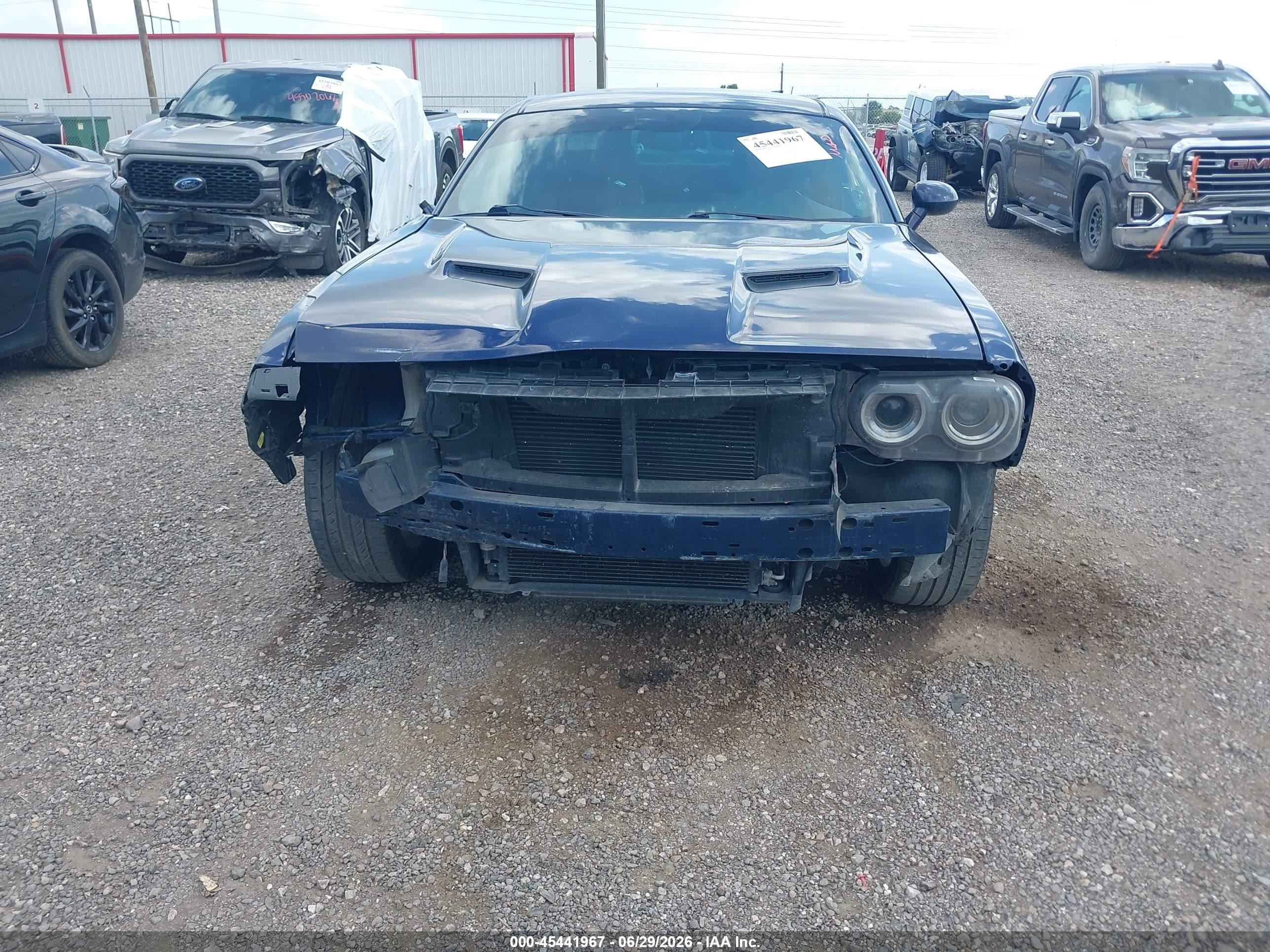 2015 Dodge Challenger Sxt Plus Blue vin: 2C3CDZBG1FH923791