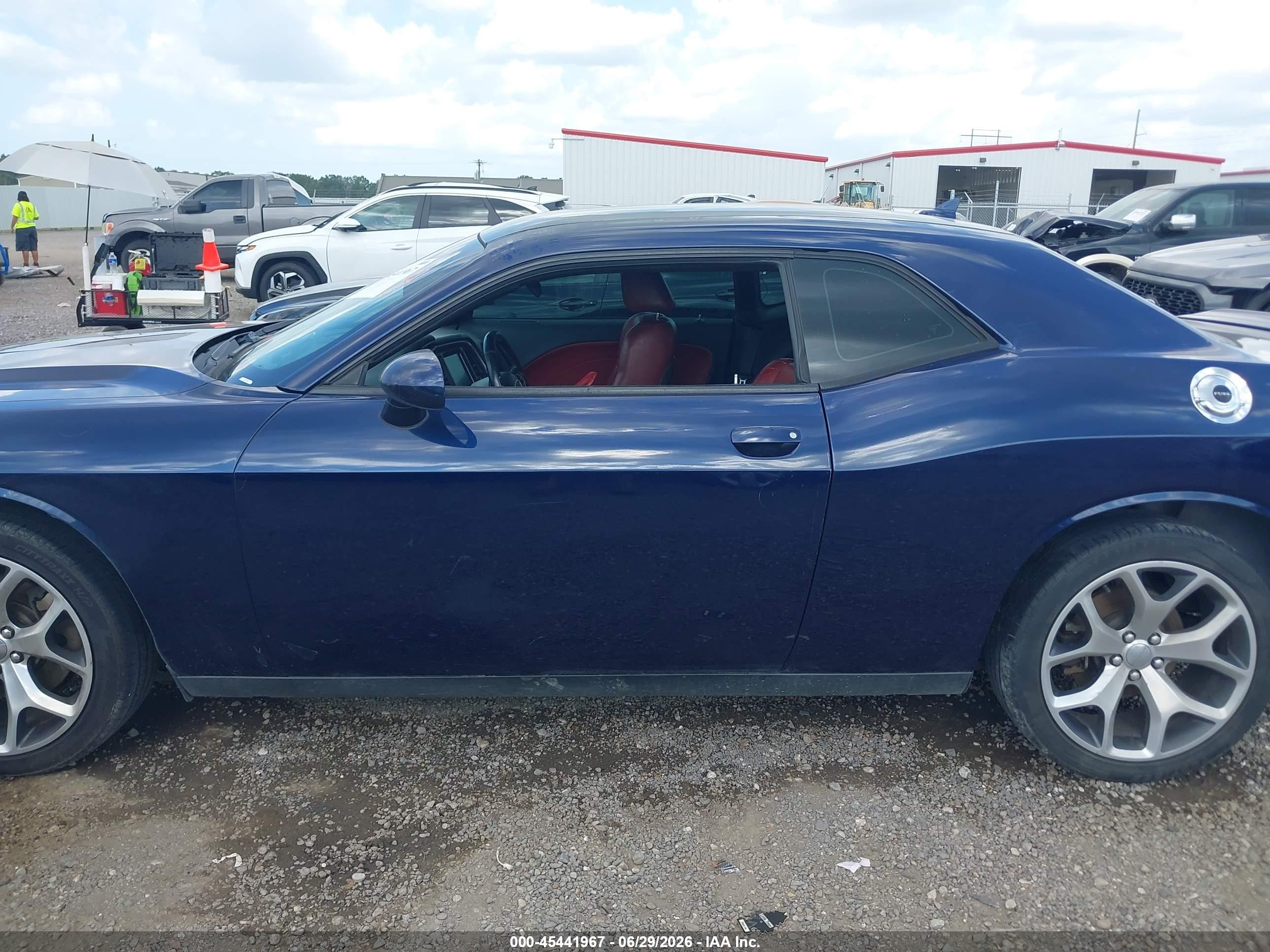 2015 Dodge Challenger Sxt Plus Blue vin: 2C3CDZBG1FH923791