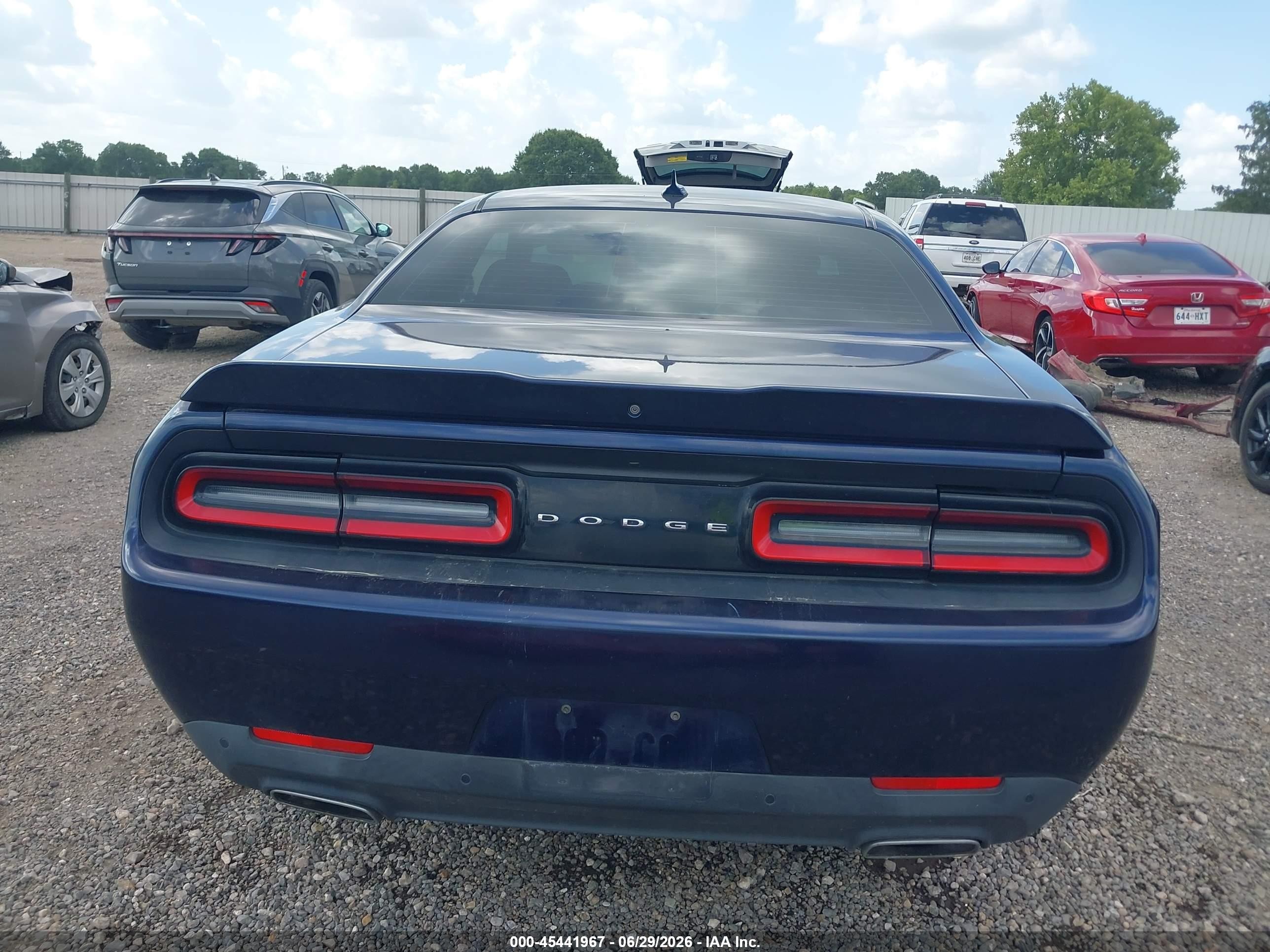 2015 Dodge Challenger Sxt Plus Blue vin: 2C3CDZBG1FH923791