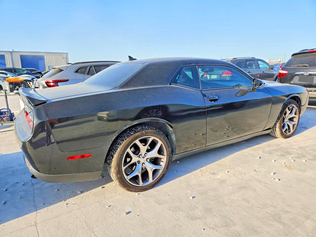 2015 Dodge Challenger Sxt Plus Black vin: 2C3CDZBG2FH701163