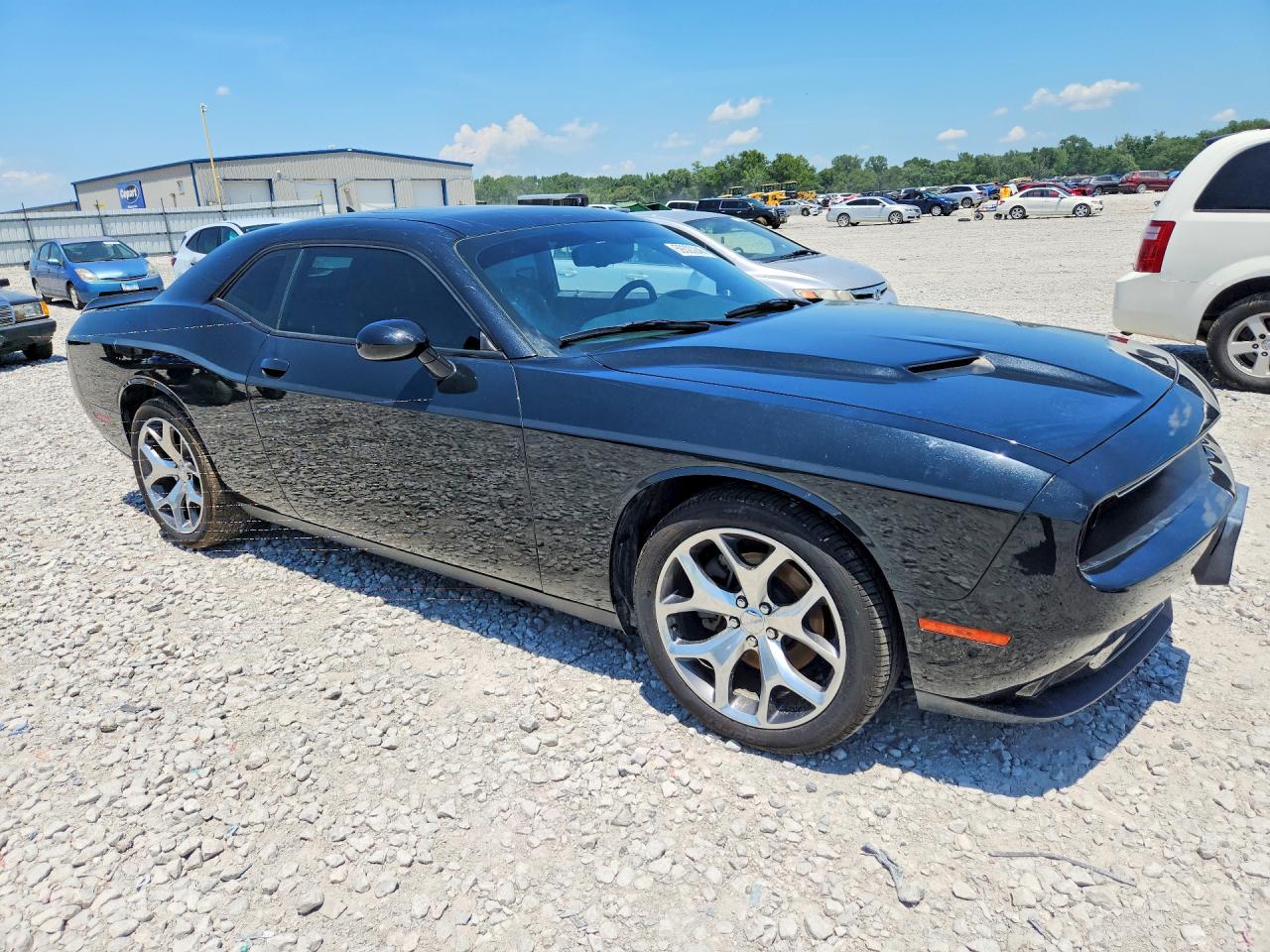 2015 Dodge Challenger Sxt Plus Black vin: 2C3CDZBG2FH703978