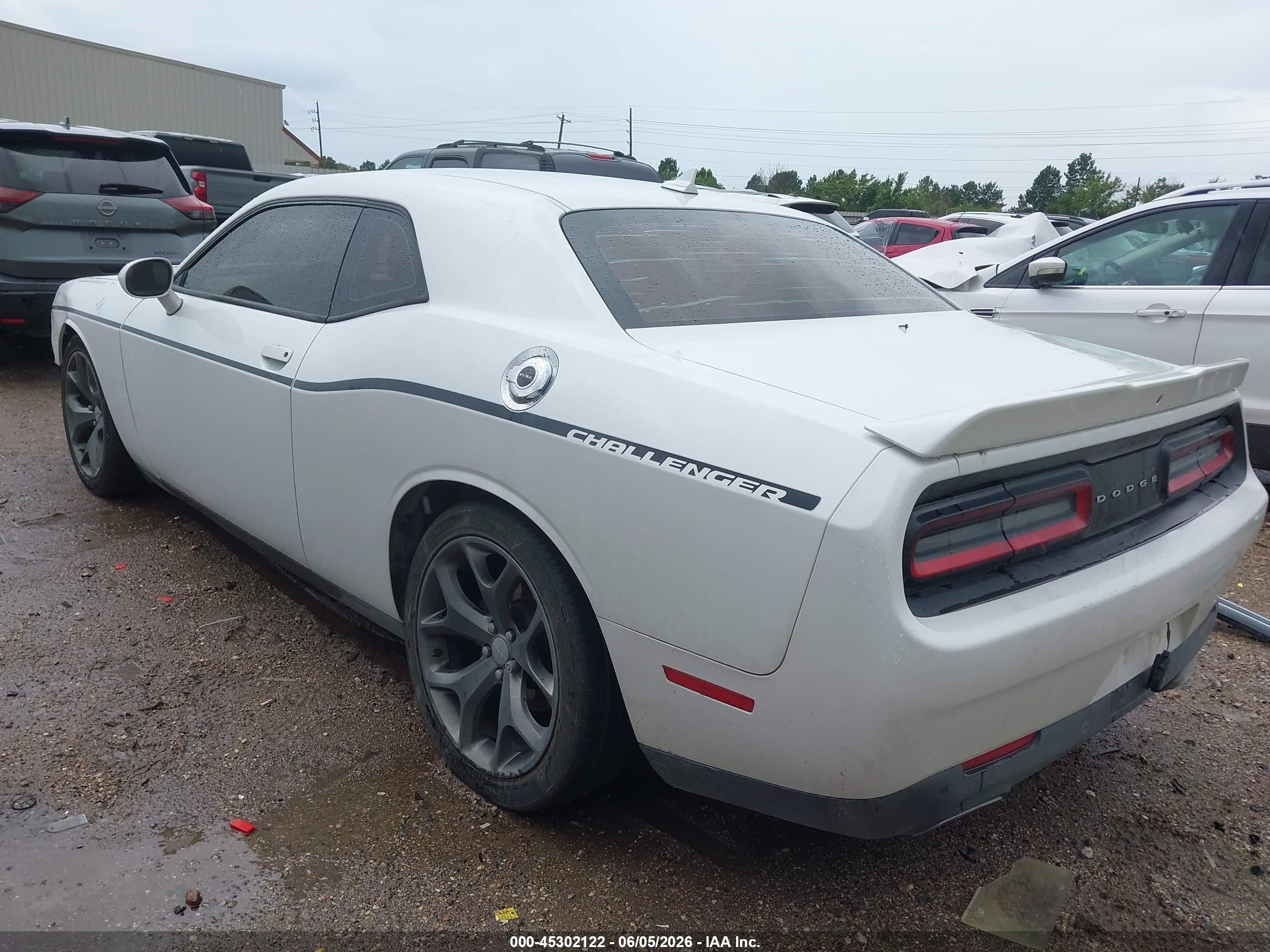 2015 Dodge Challenger Sxt Plus White vin: 2C3CDZBG3FH706467