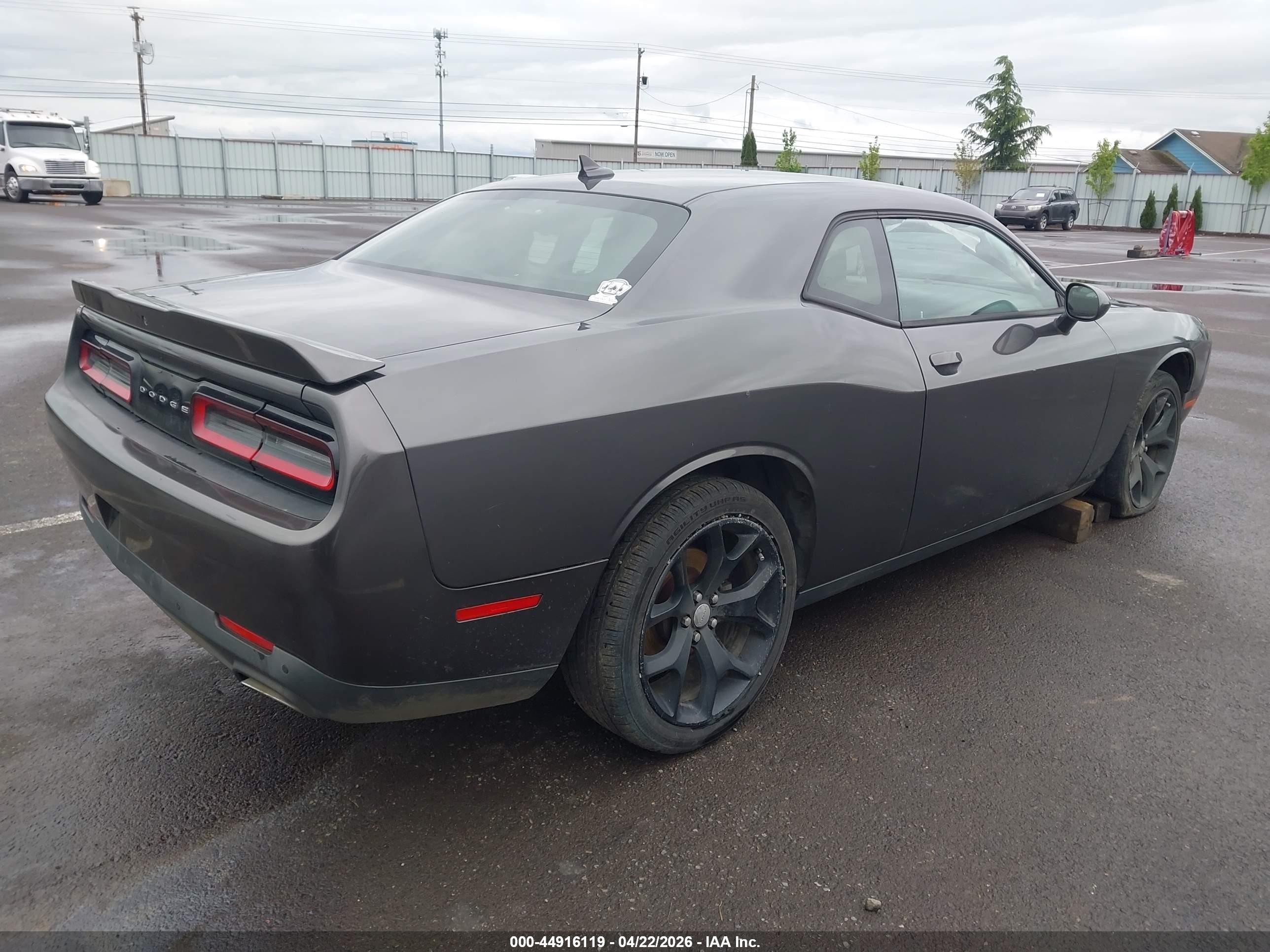 2015 Dodge Challenger Sxt Plus Gray vin: 2C3CDZBG3FH715847