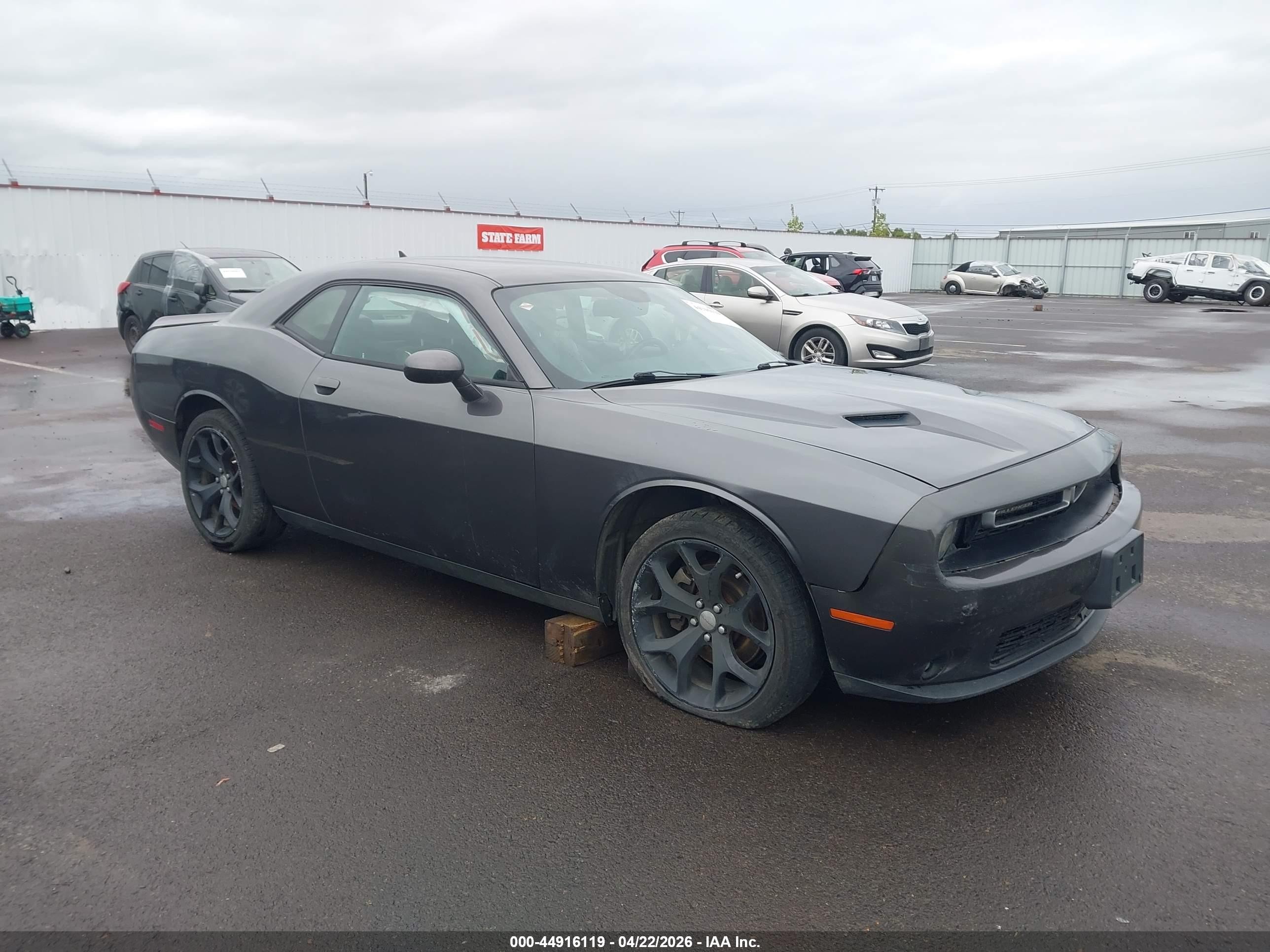 2015 Dodge Challenger Sxt Plus Gray vin: 2C3CDZBG3FH715847