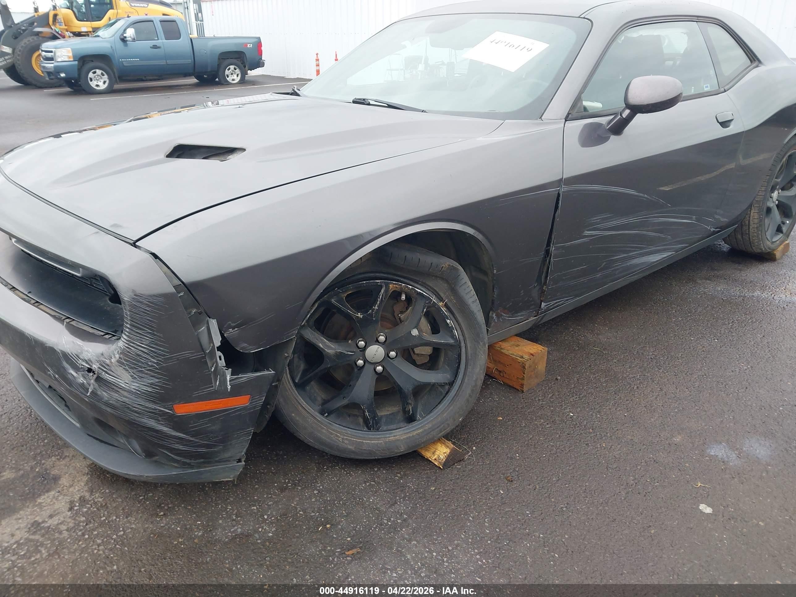 2015 Dodge Challenger Sxt Plus Gray vin: 2C3CDZBG3FH715847