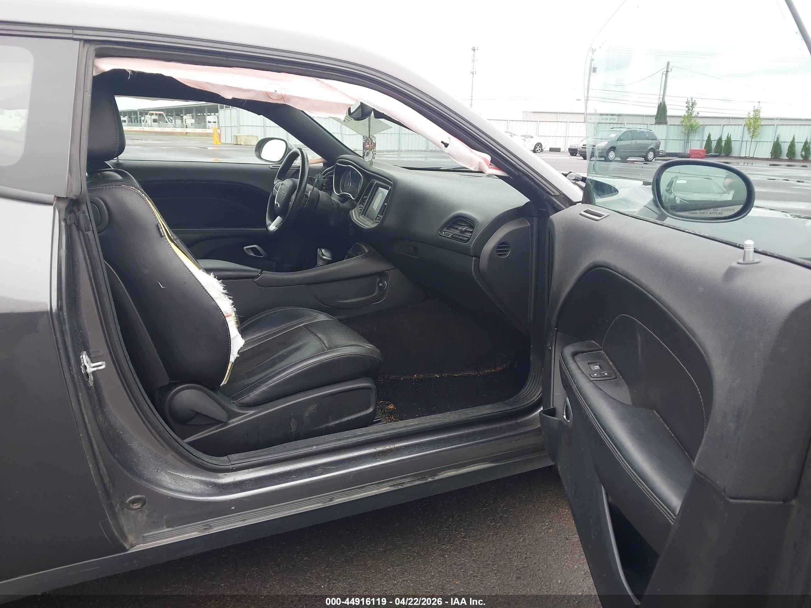 2015 Dodge Challenger Sxt Plus Gray vin: 2C3CDZBG3FH715847