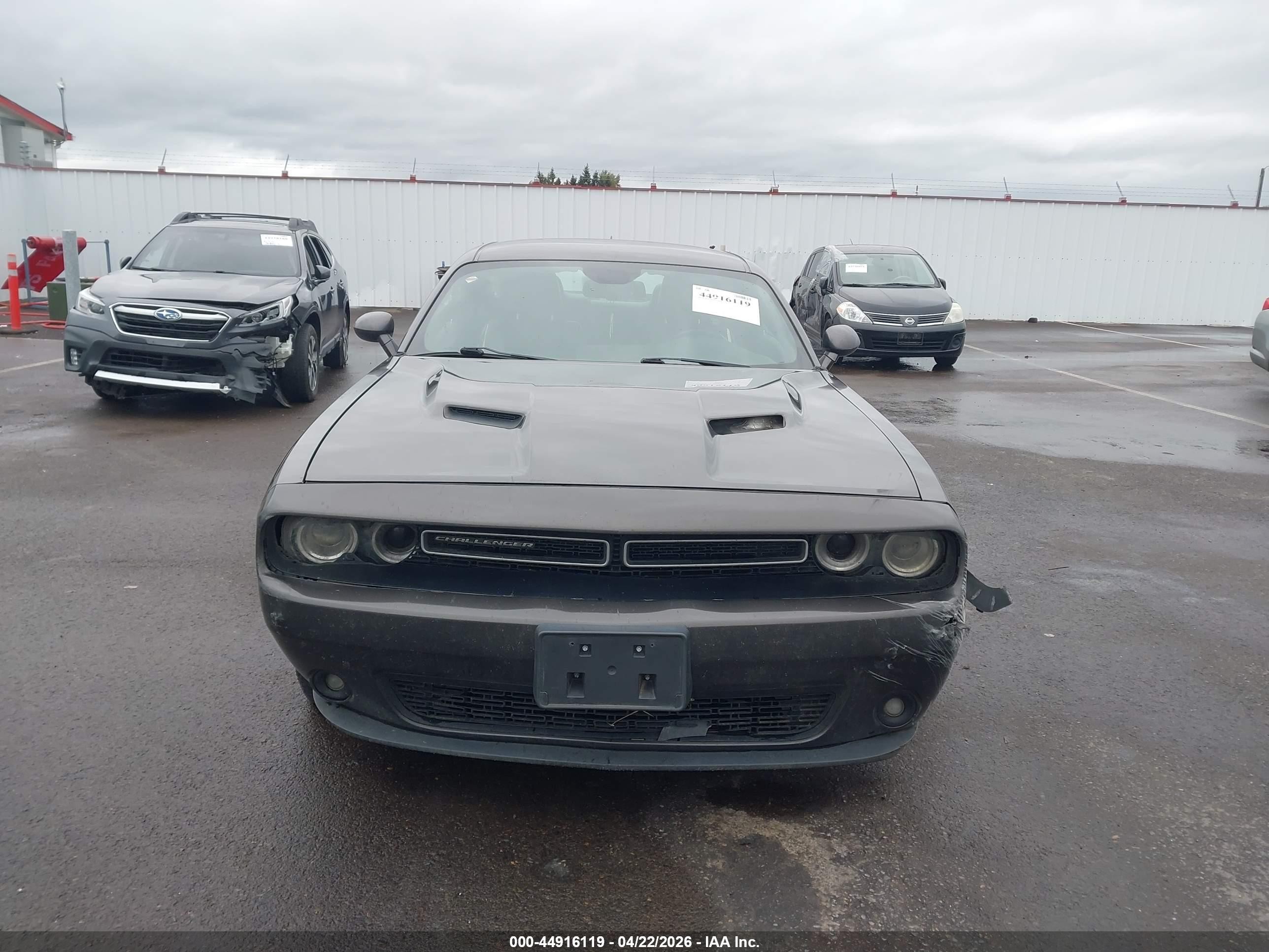 2015 Dodge Challenger Sxt Plus Gray vin: 2C3CDZBG3FH715847