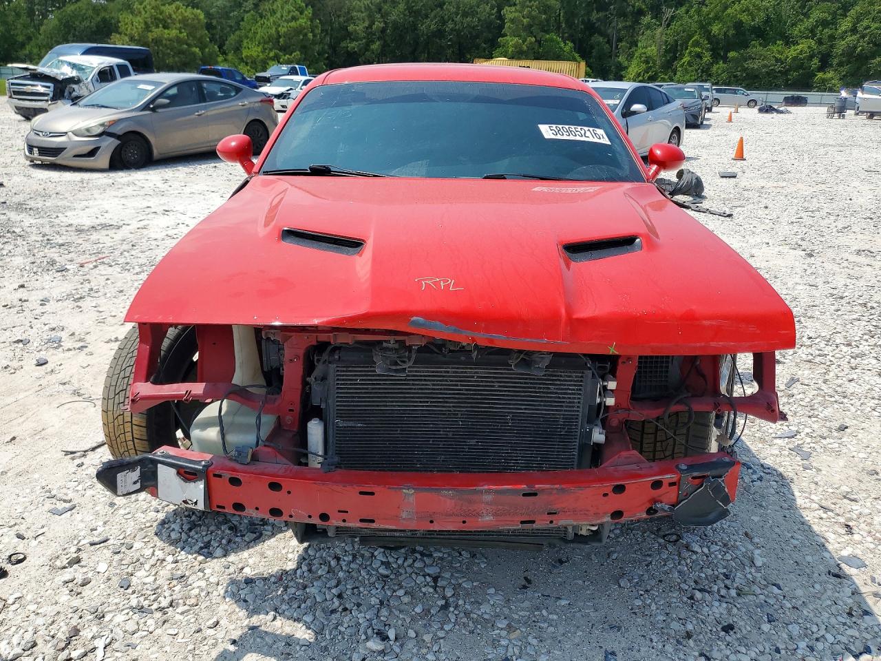 2015 Dodge Challenger Sxt Plus Red vin: 2C3CDZBG3FH811638