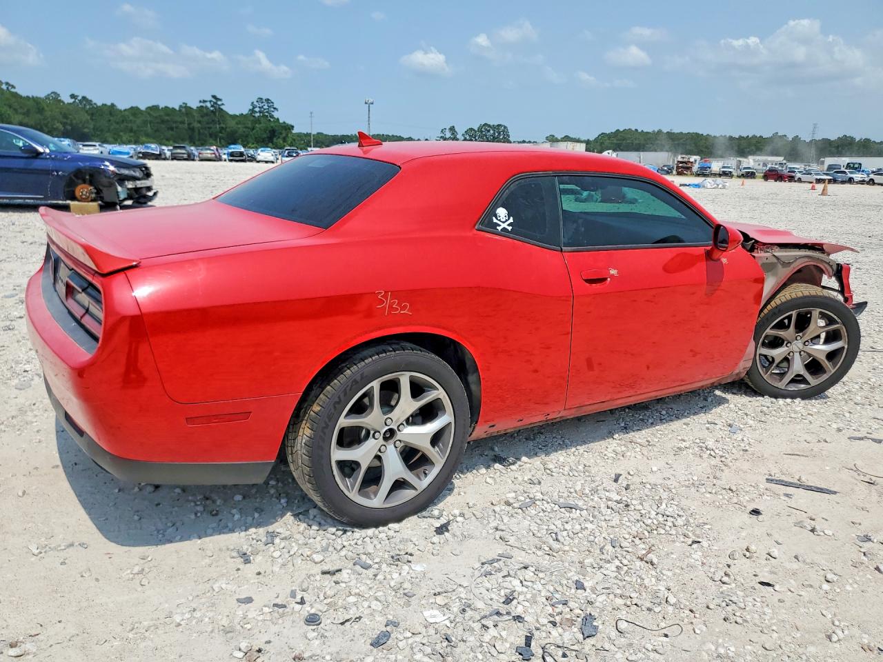 2015 Dodge Challenger Sxt Plus Red vin: 2C3CDZBG3FH811638