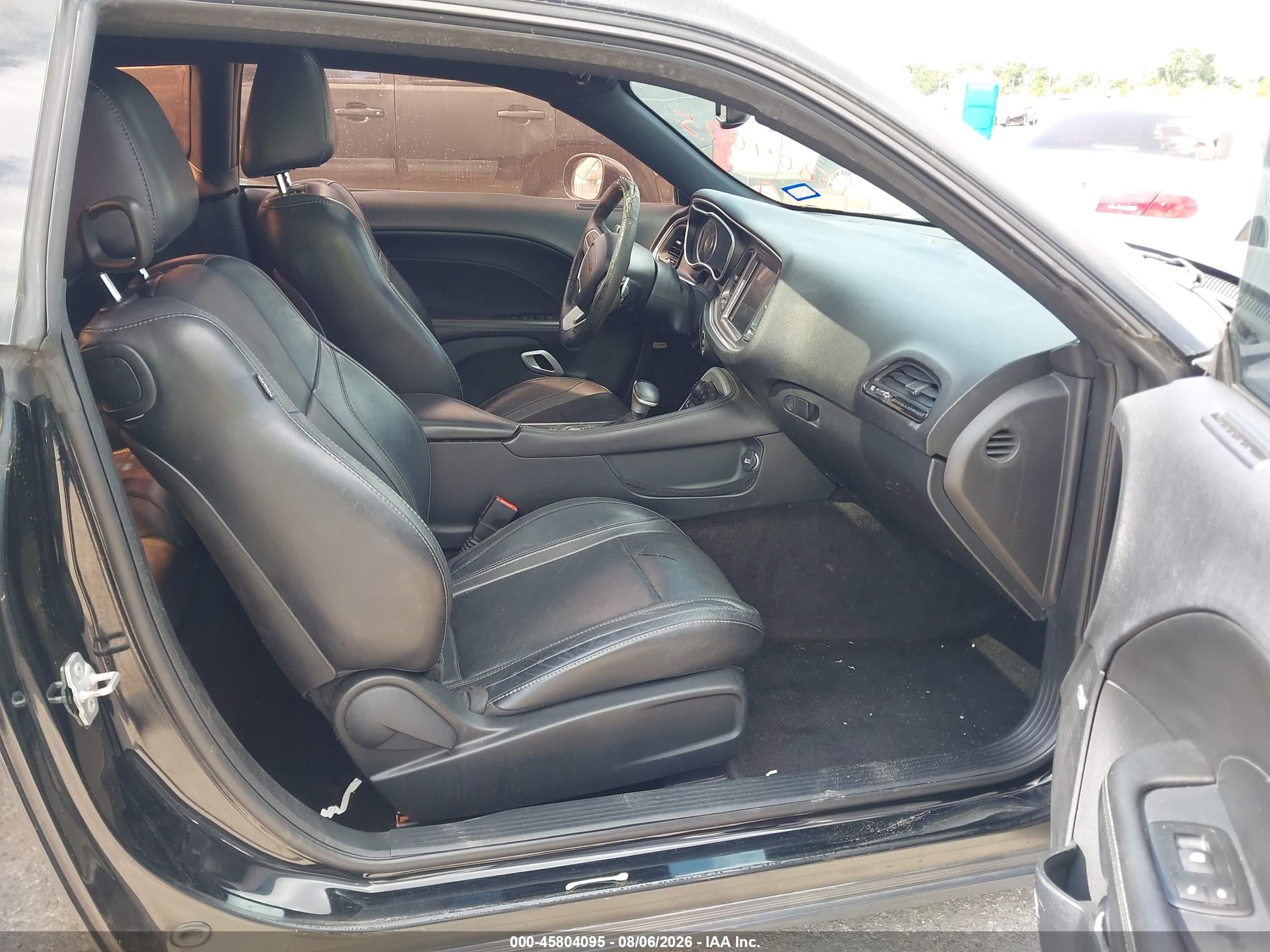2015 Dodge Challenger Sxt Plus Black vin: 2C3CDZBG3FH823658