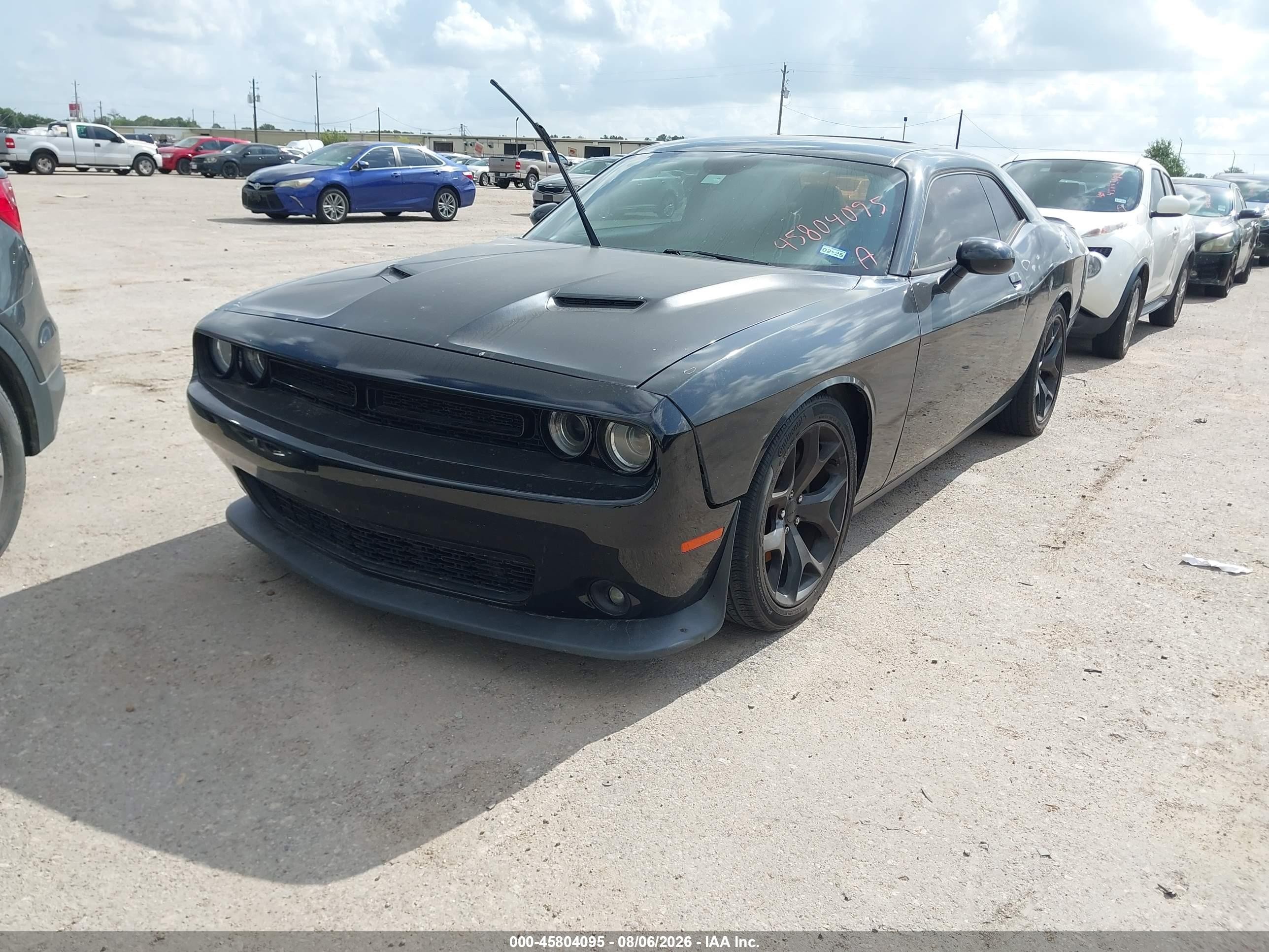 2015 Dodge Challenger Sxt Plus Black vin: 2C3CDZBG3FH823658