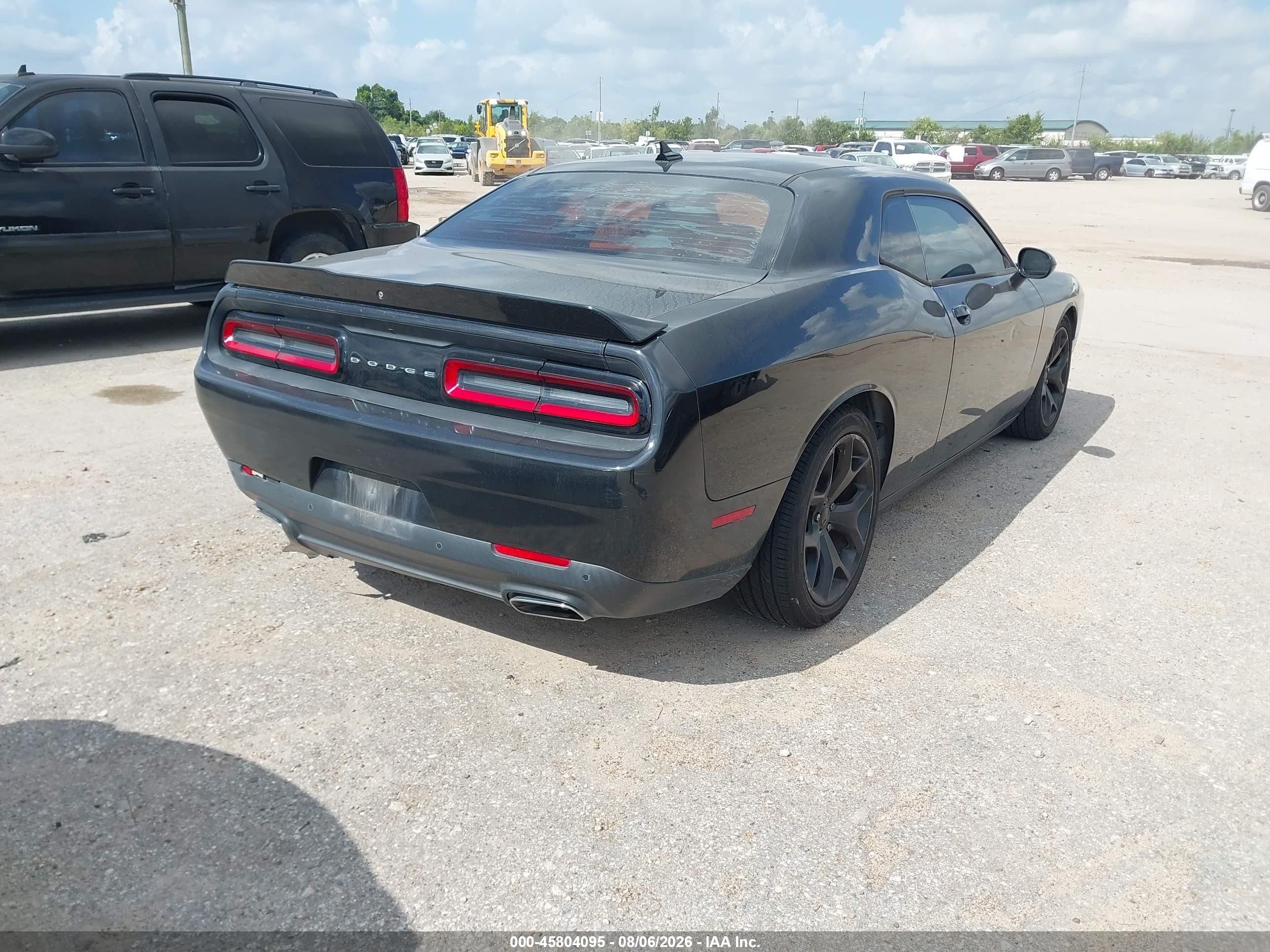 2015 Dodge Challenger Sxt Plus Black vin: 2C3CDZBG3FH823658