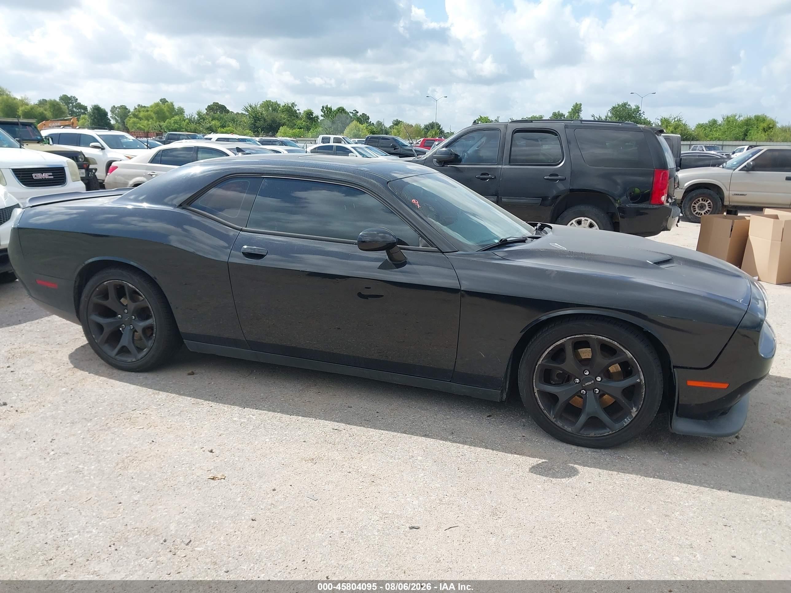 2015 Dodge Challenger Sxt Plus Black vin: 2C3CDZBG3FH823658