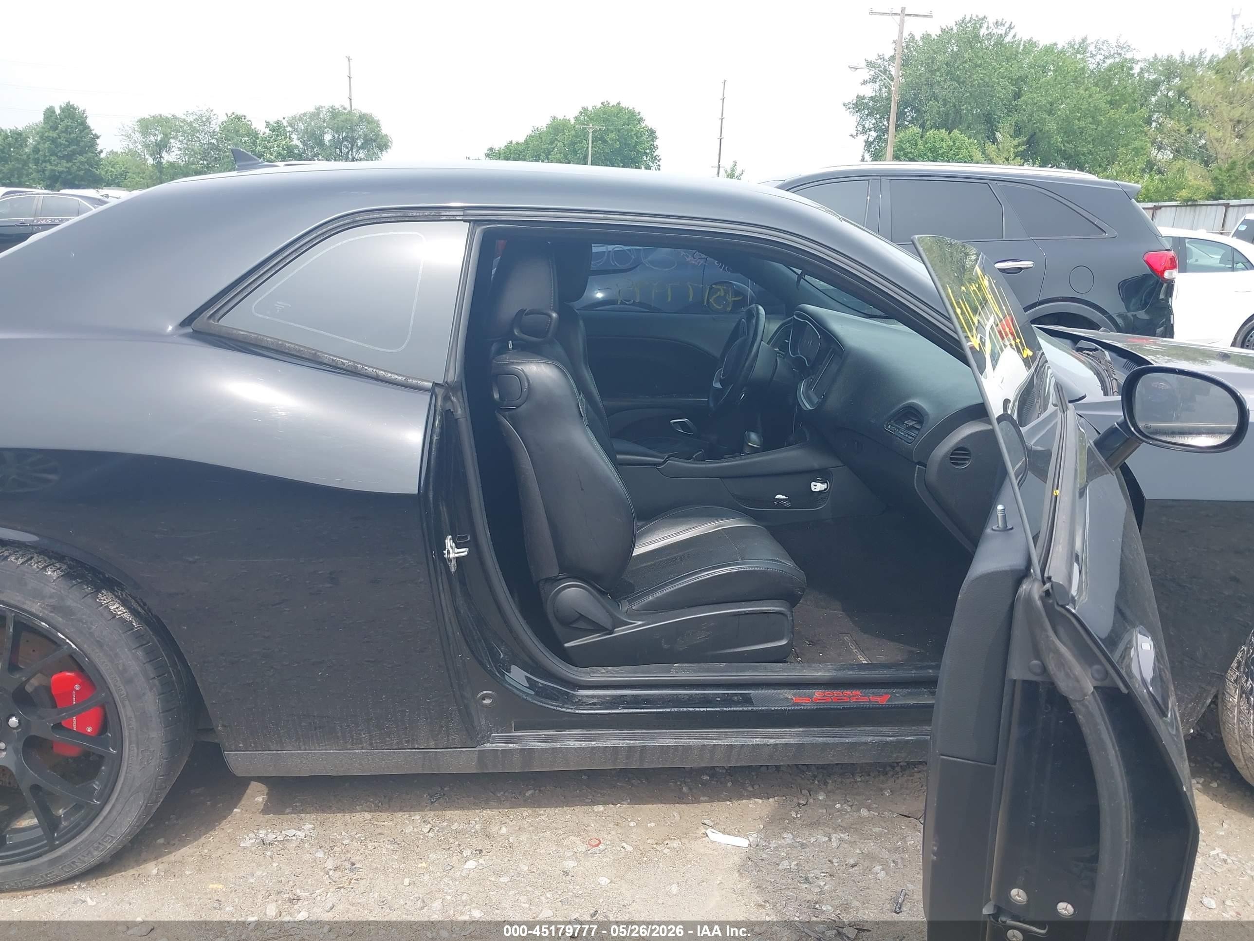 2015 Dodge Challenger Sxt Plus Black vin: 2C3CDZBG3FH904935