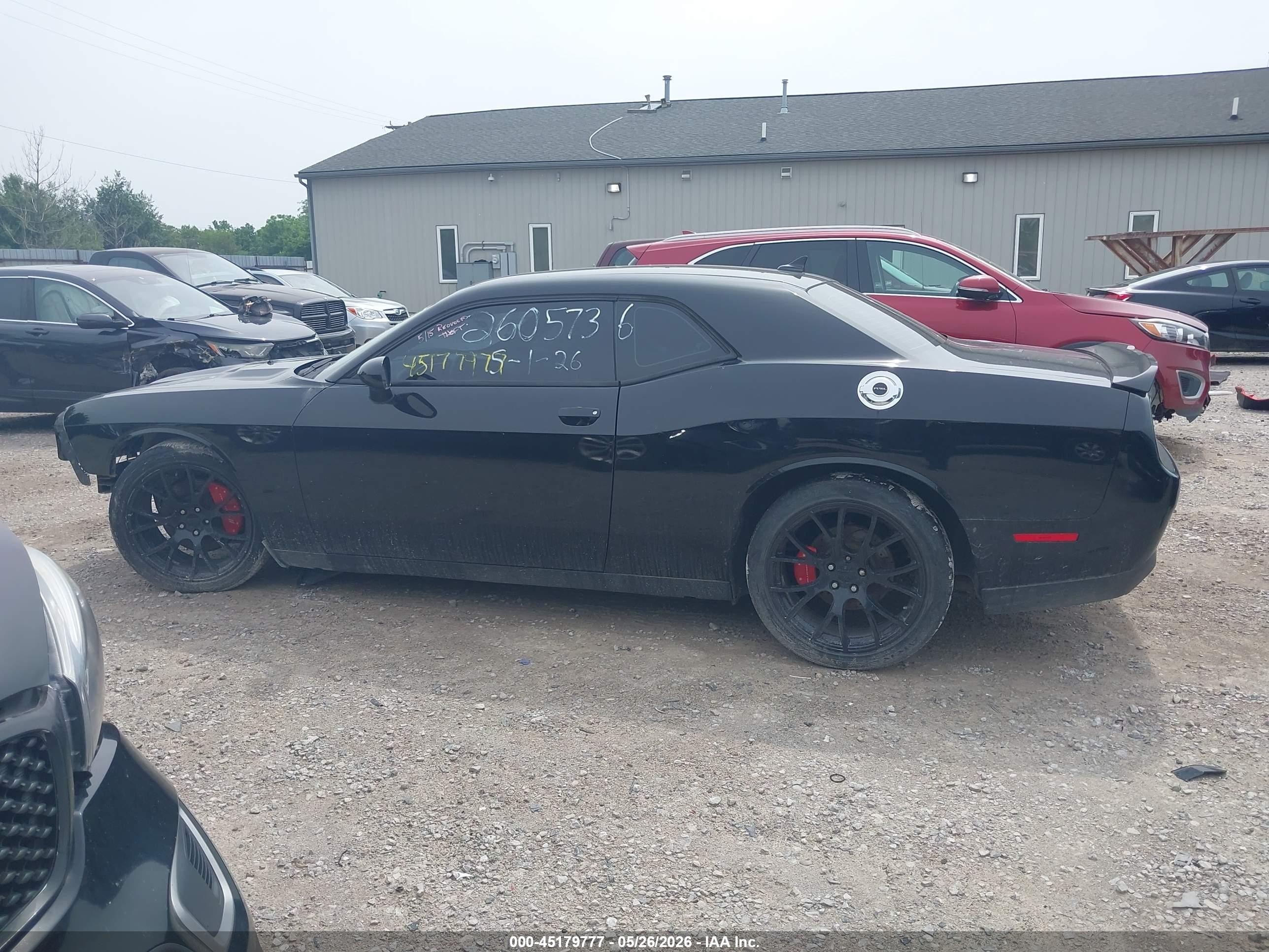 2015 Dodge Challenger Sxt Plus Black vin: 2C3CDZBG3FH904935