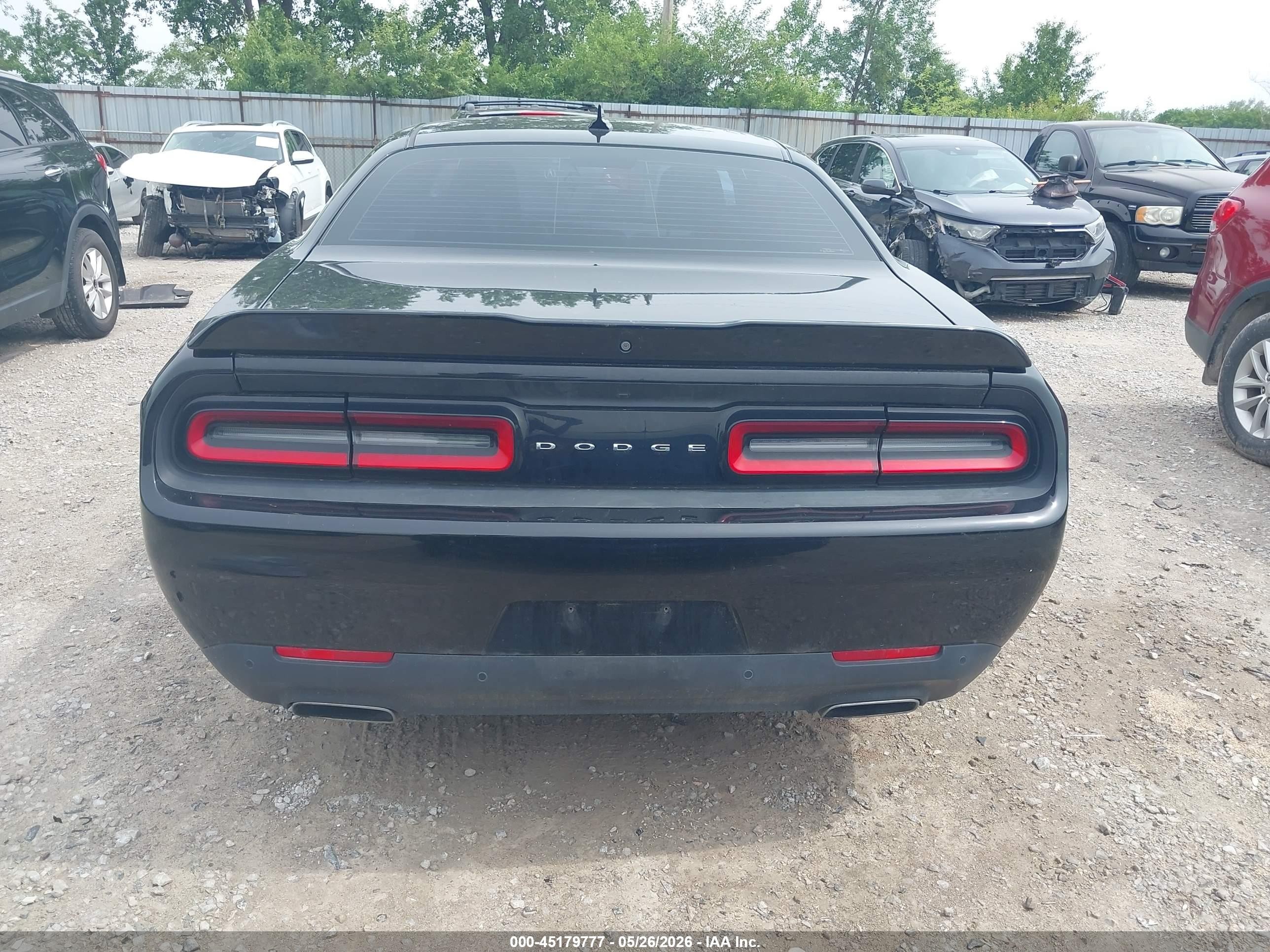 2015 Dodge Challenger Sxt Plus Black vin: 2C3CDZBG3FH904935