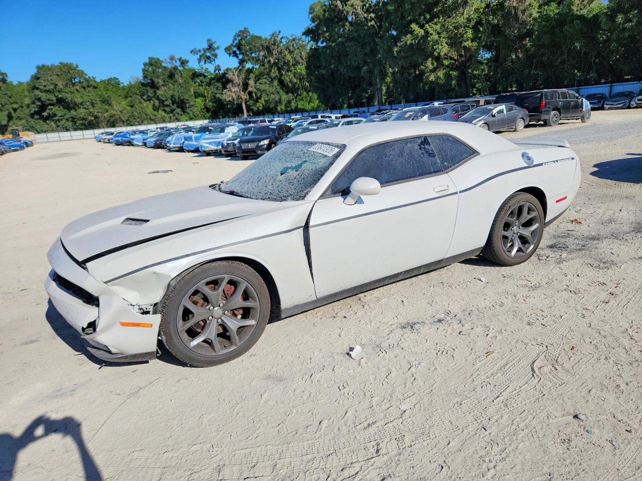 2015 Dodge Challenger Sxt Plus White vin: 2C3CDZBG4FH701715