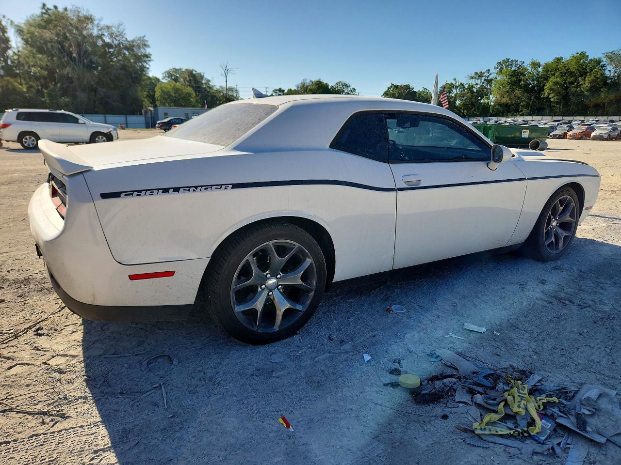 2015 Dodge Challenger Sxt Plus White vin: 2C3CDZBG4FH701715
