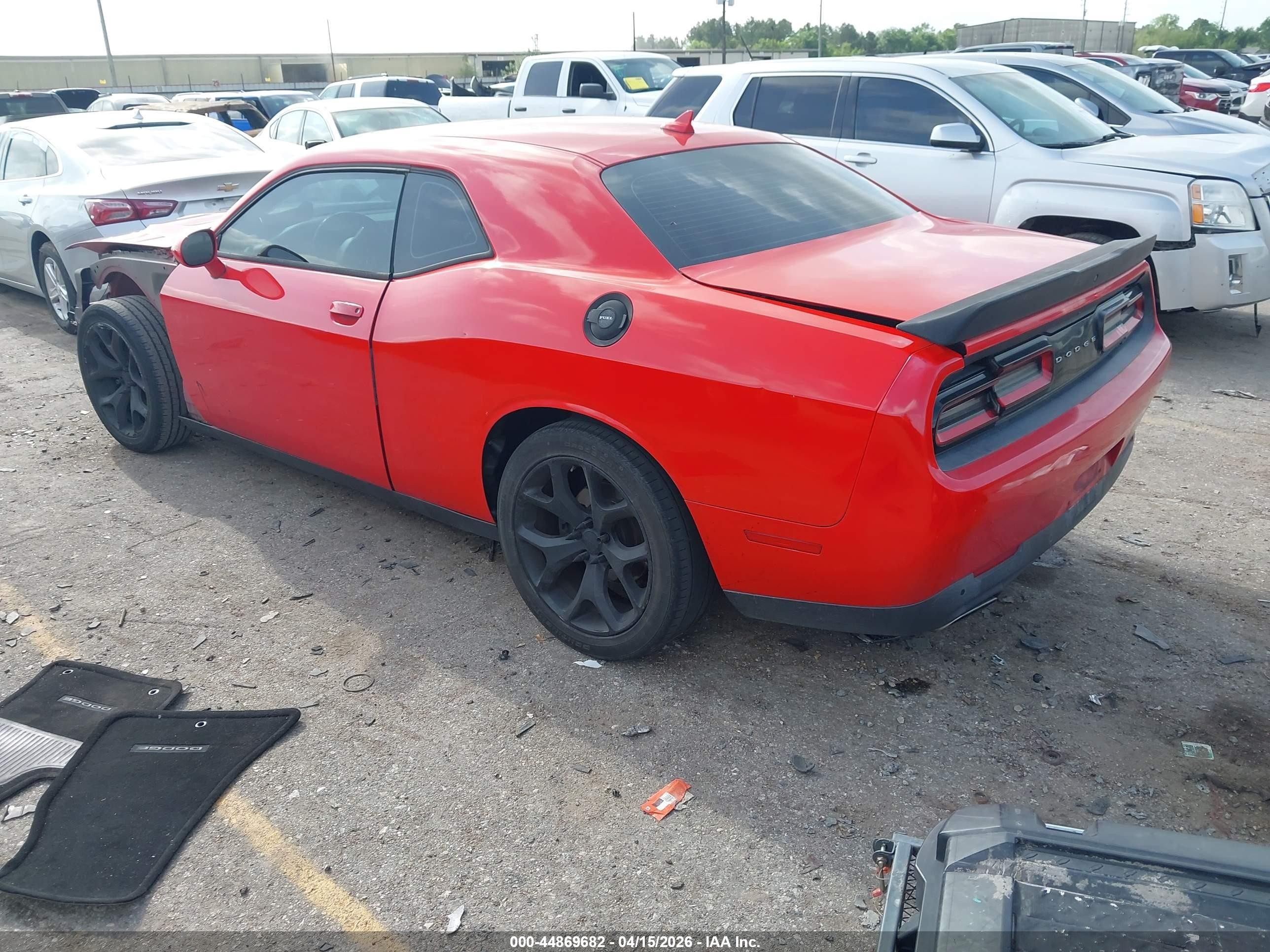 2015 Dodge Challenger Sxt Plus Red vin: 2C3CDZBG4FH706445