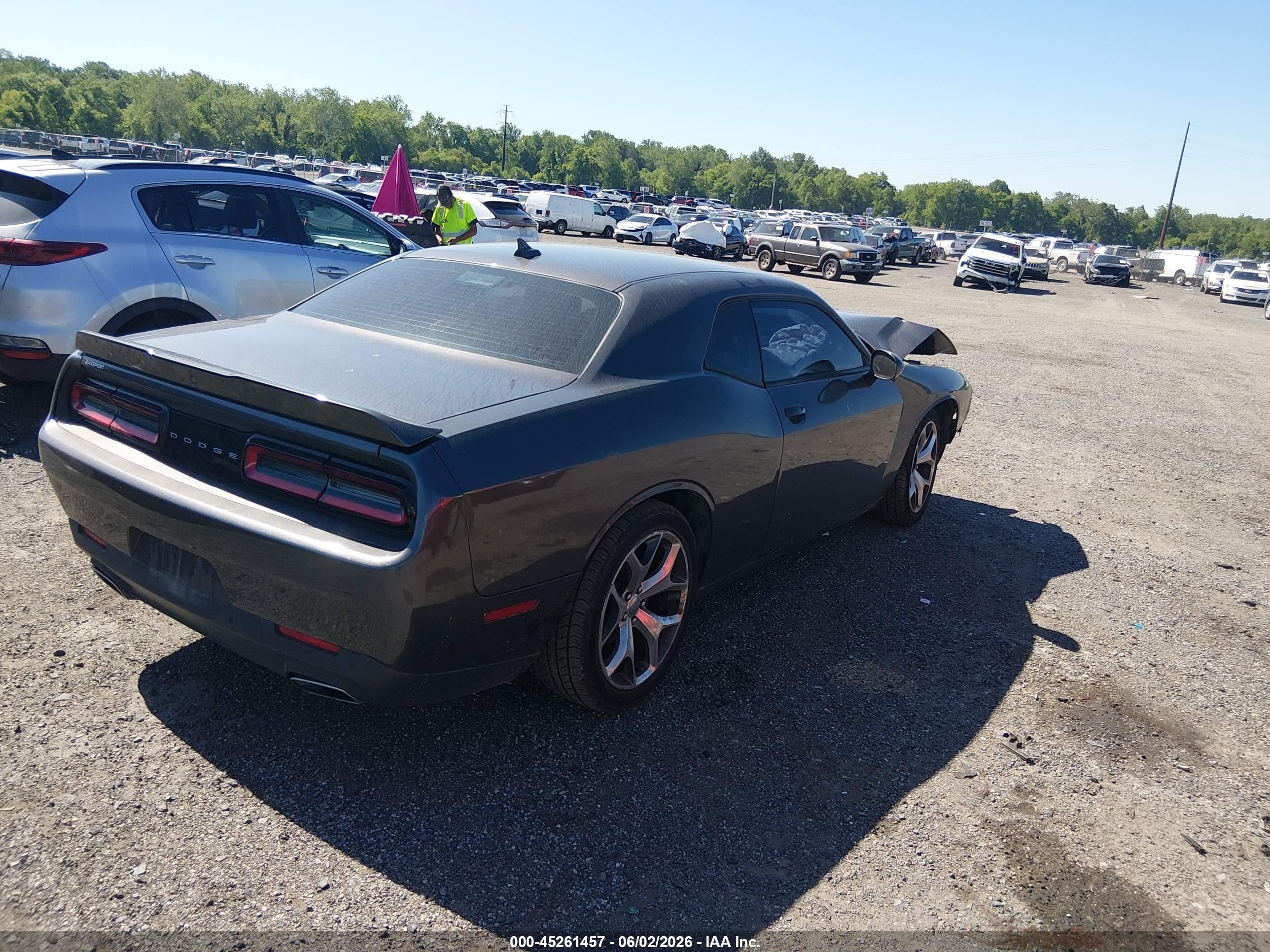 2015 Dodge Challenger Sxt Plus Black vin: 2C3CDZBG4FH774583