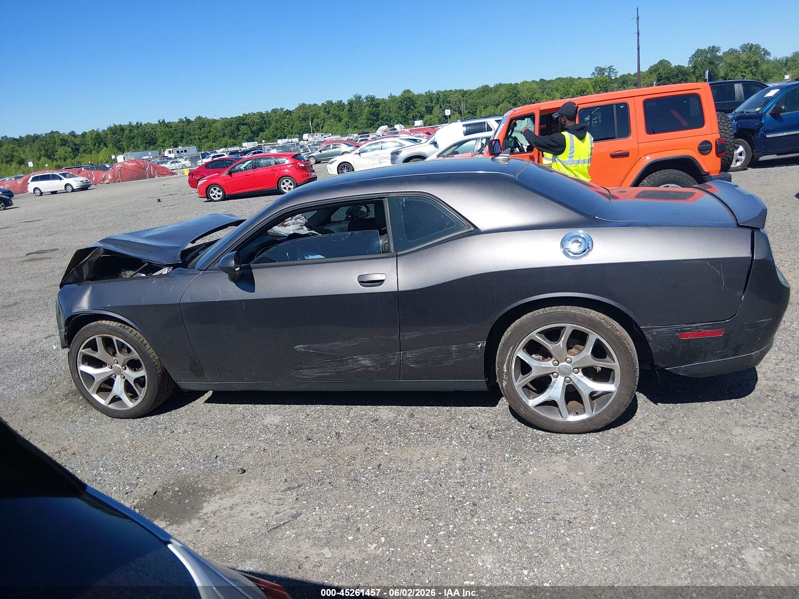 2015 Dodge Challenger Sxt Plus Black vin: 2C3CDZBG4FH774583