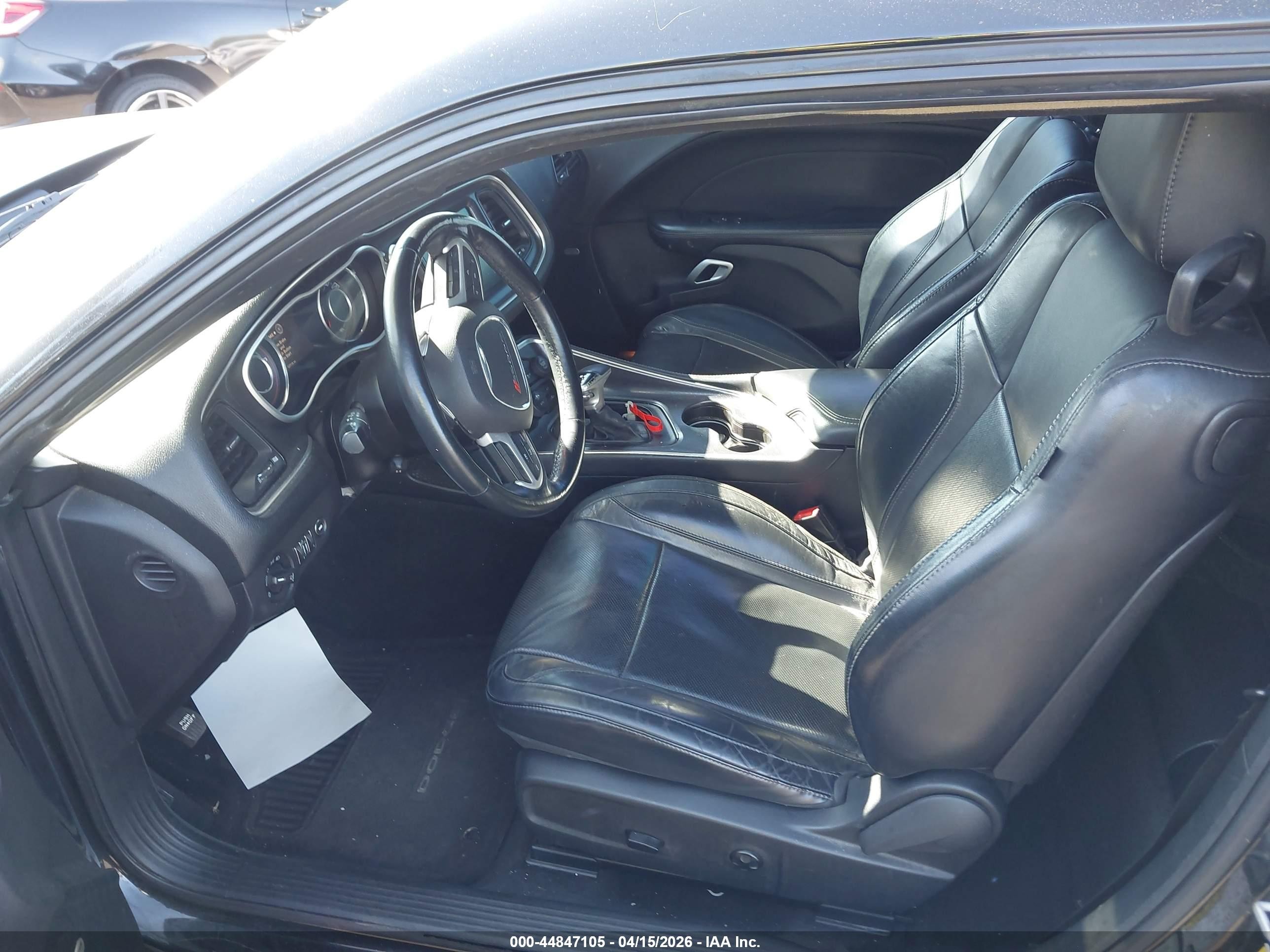2015 Dodge Challenger Sxt Plus Black vin: 2C3CDZBG5FH775175