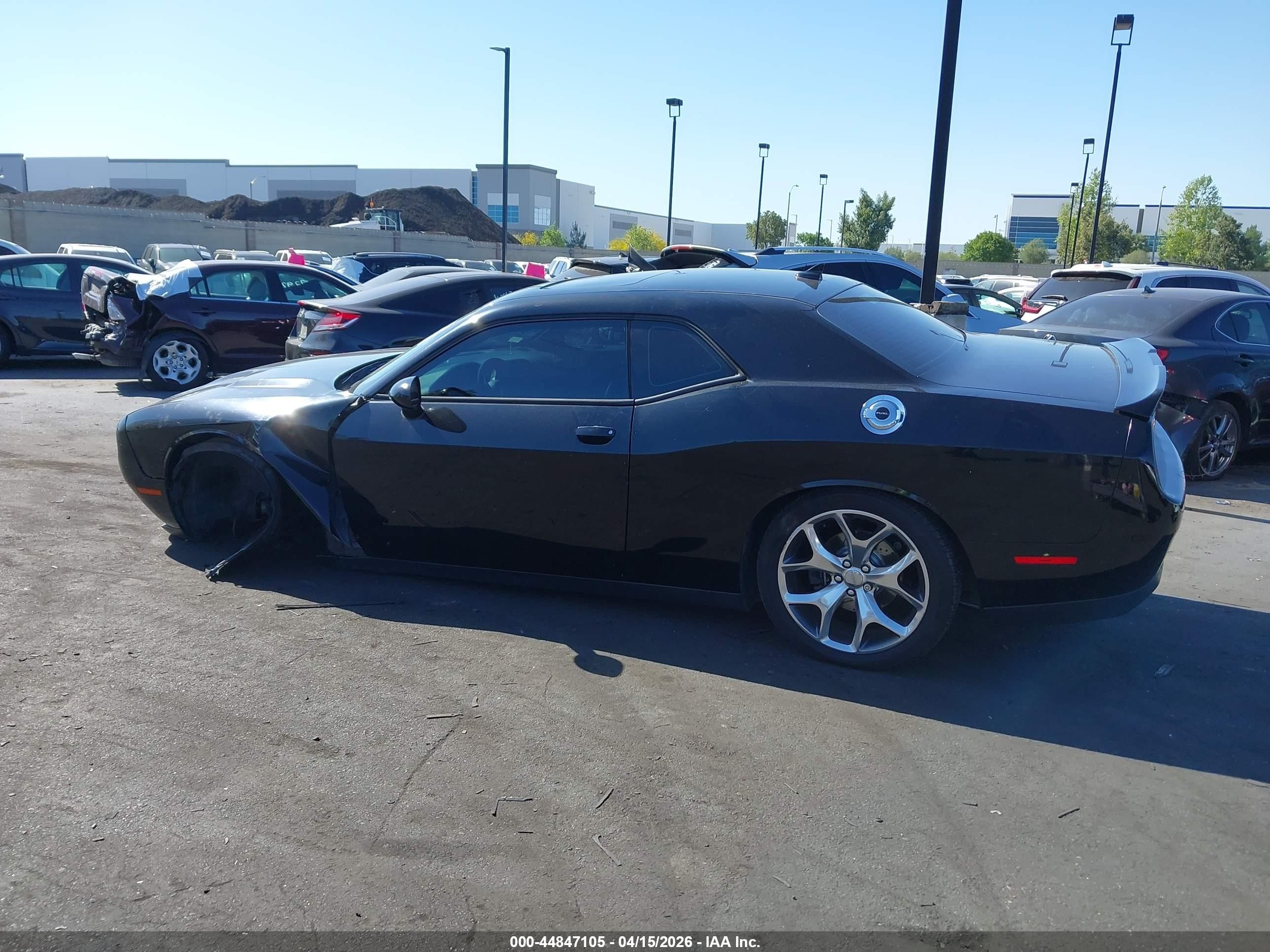 2015 Dodge Challenger Sxt Plus Black vin: 2C3CDZBG5FH775175