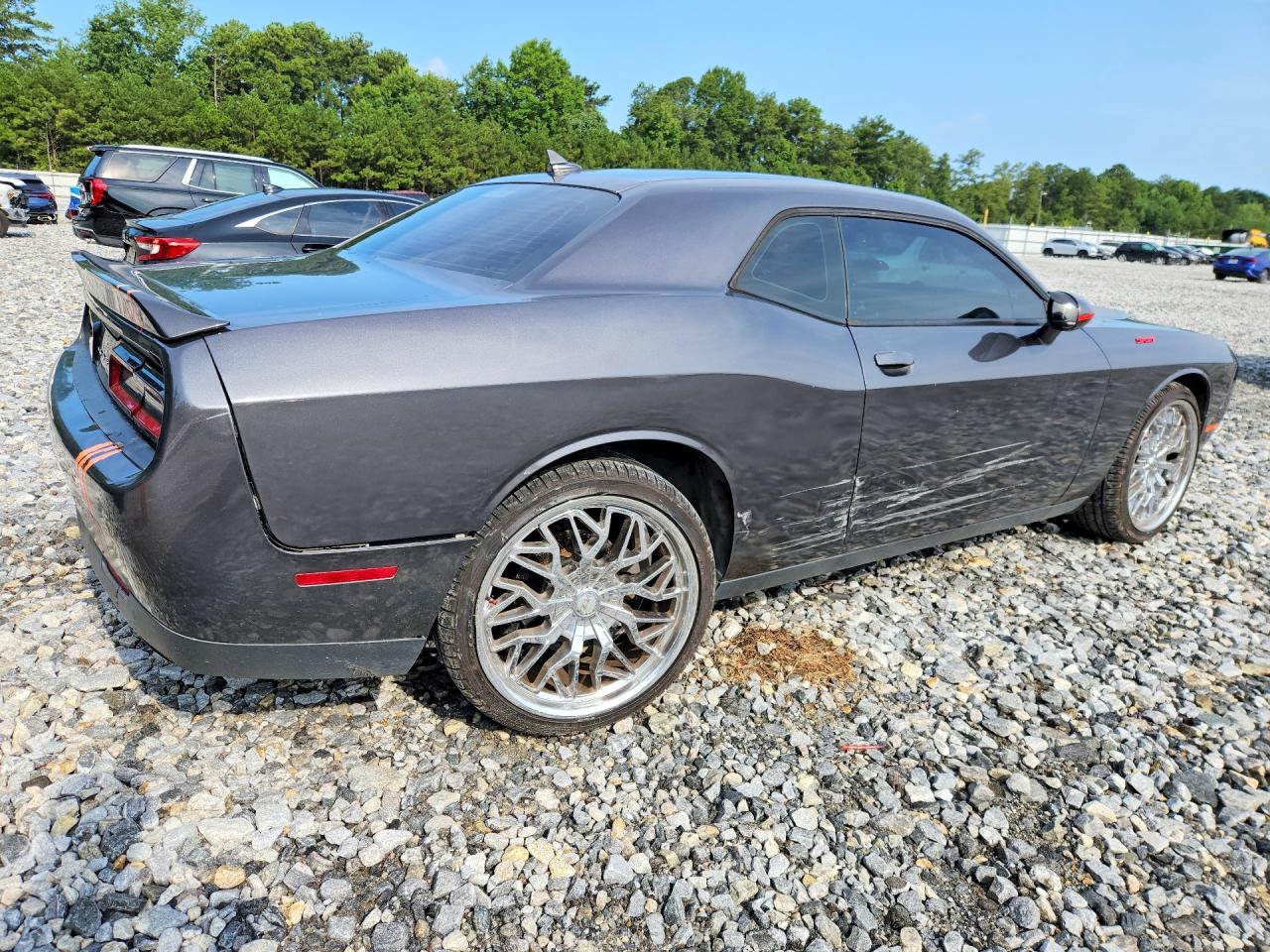 2015 Dodge Challenger Sxt Plus Gray vin: 2C3CDZBG5FH855771