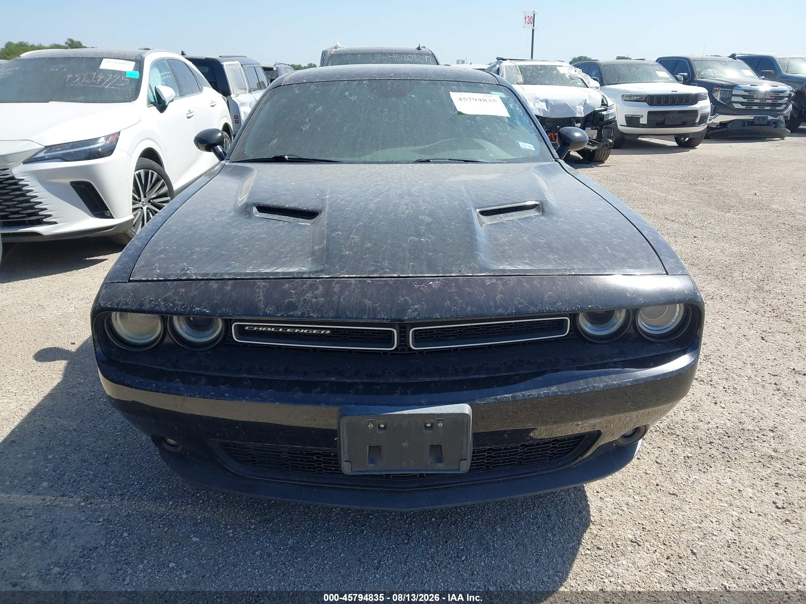 2015 Dodge Challenger Sxt Plus Black vin: 2C3CDZBG5FH869363