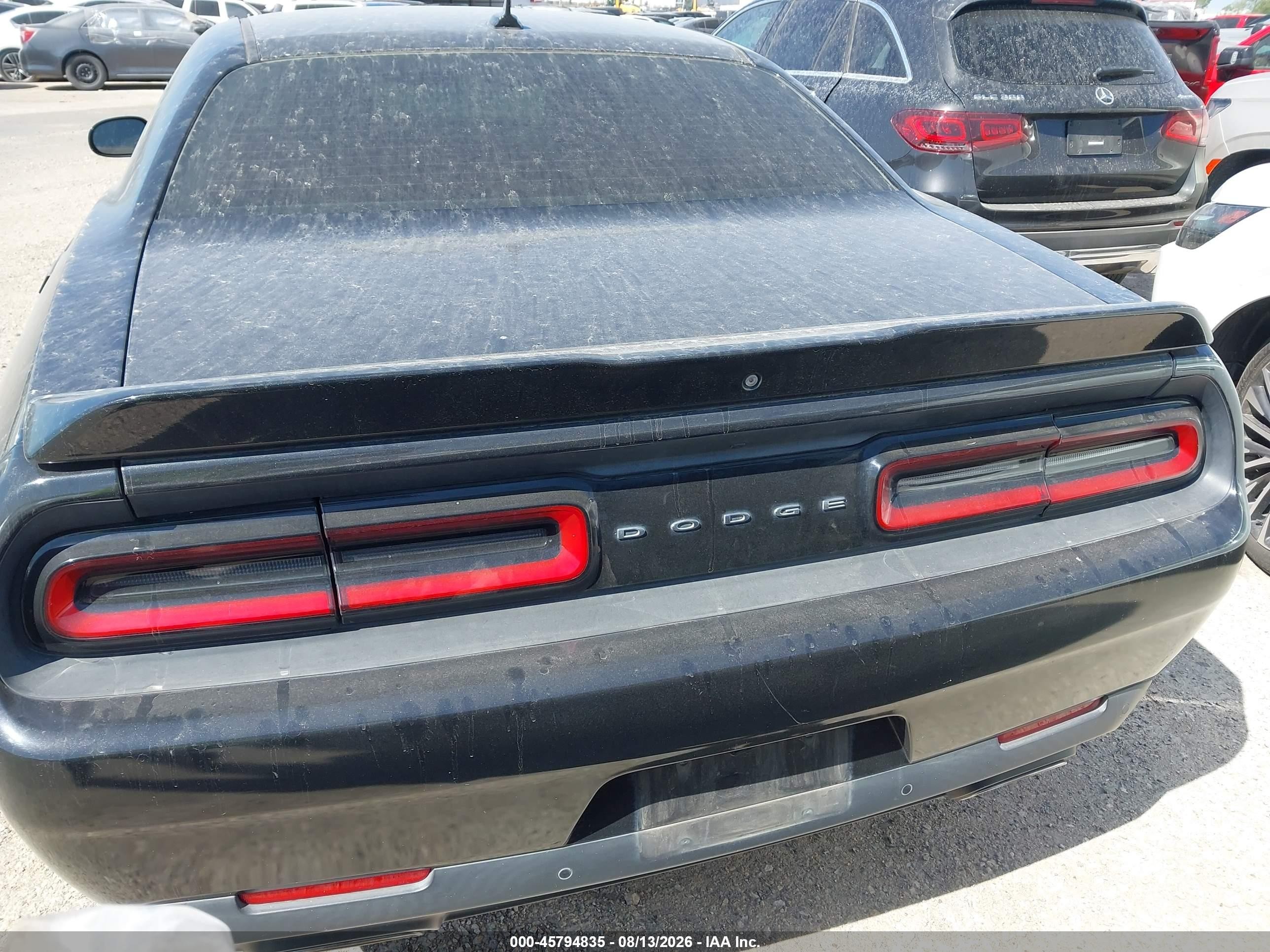 2015 Dodge Challenger Sxt Plus Black vin: 2C3CDZBG5FH869363