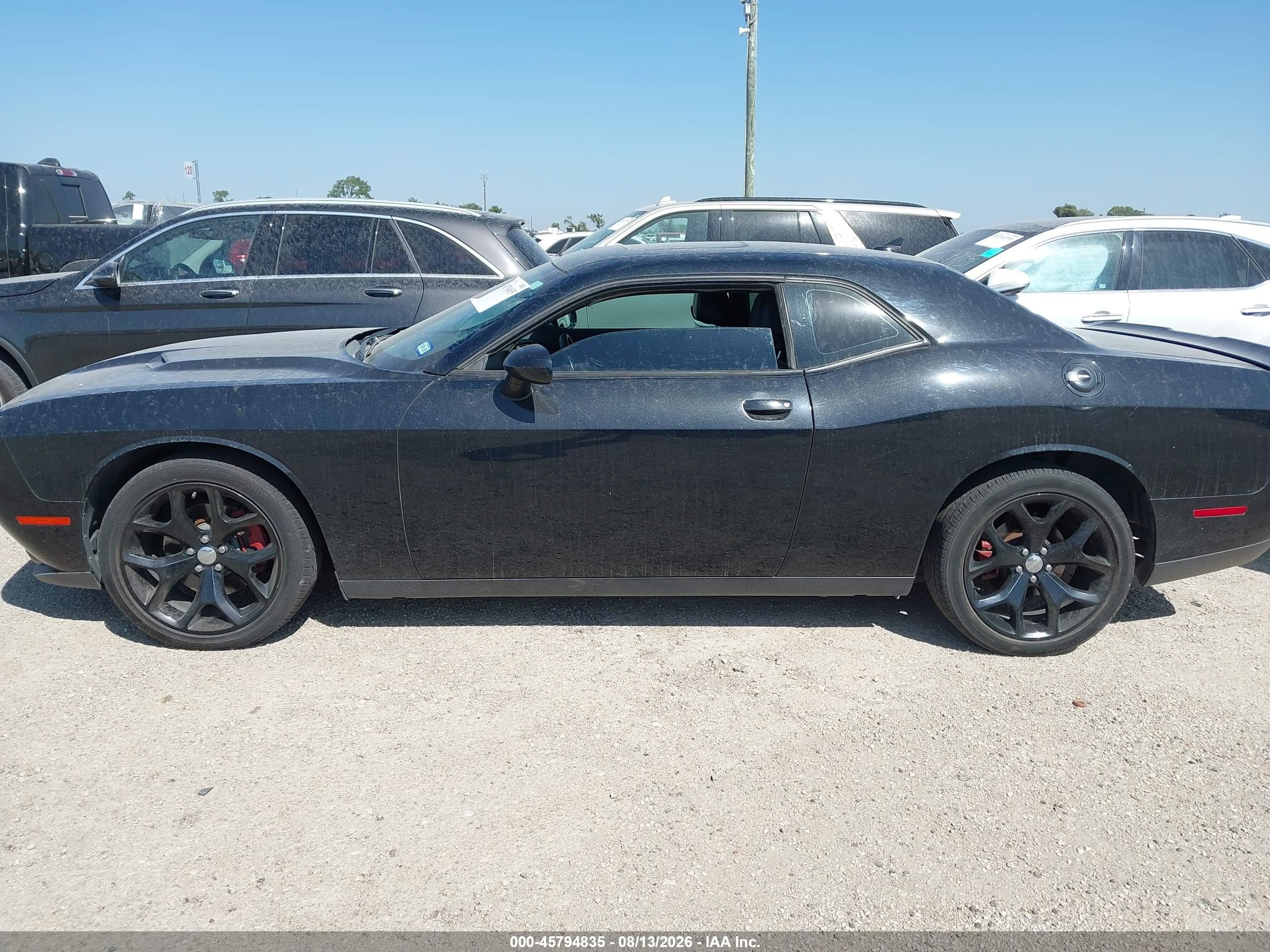 2015 Dodge Challenger Sxt Plus Black vin: 2C3CDZBG5FH869363