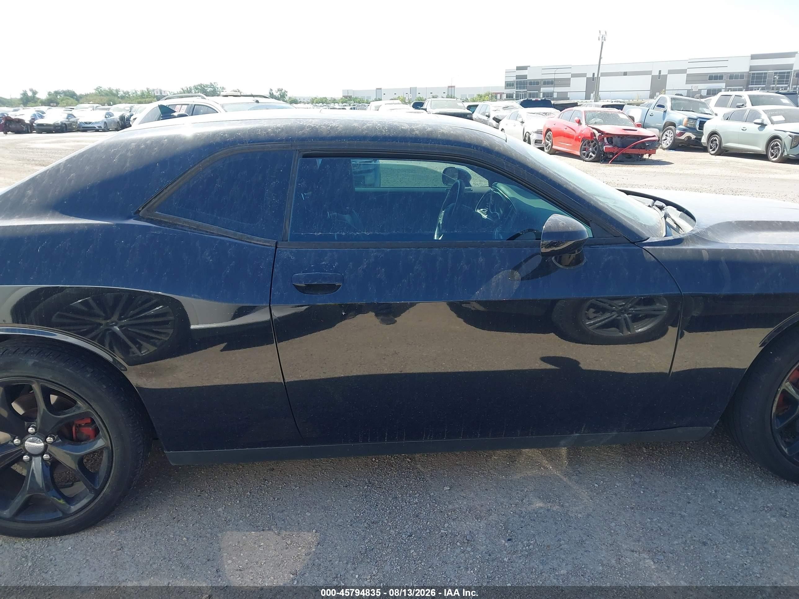 2015 Dodge Challenger Sxt Plus Black vin: 2C3CDZBG5FH869363