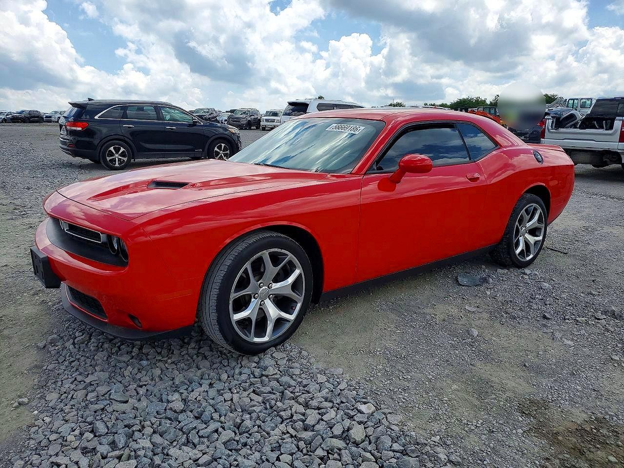 2015 Dodge Challenger Sxt Plus Красный vin: 2C3CDZBG5FH869671