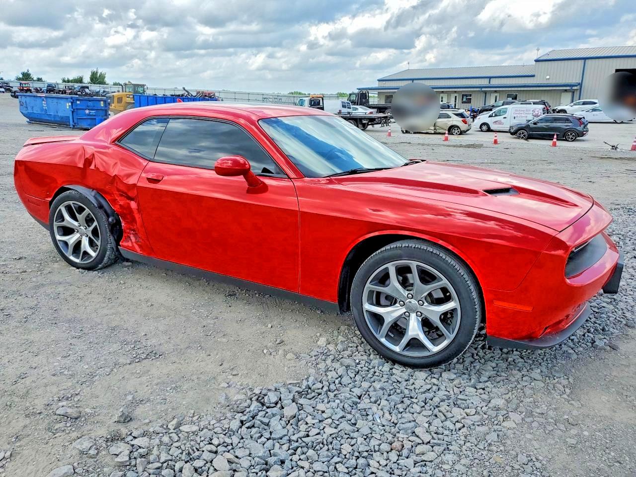 2015 Dodge Challenger Sxt Plus Красный vin: 2C3CDZBG5FH869671
