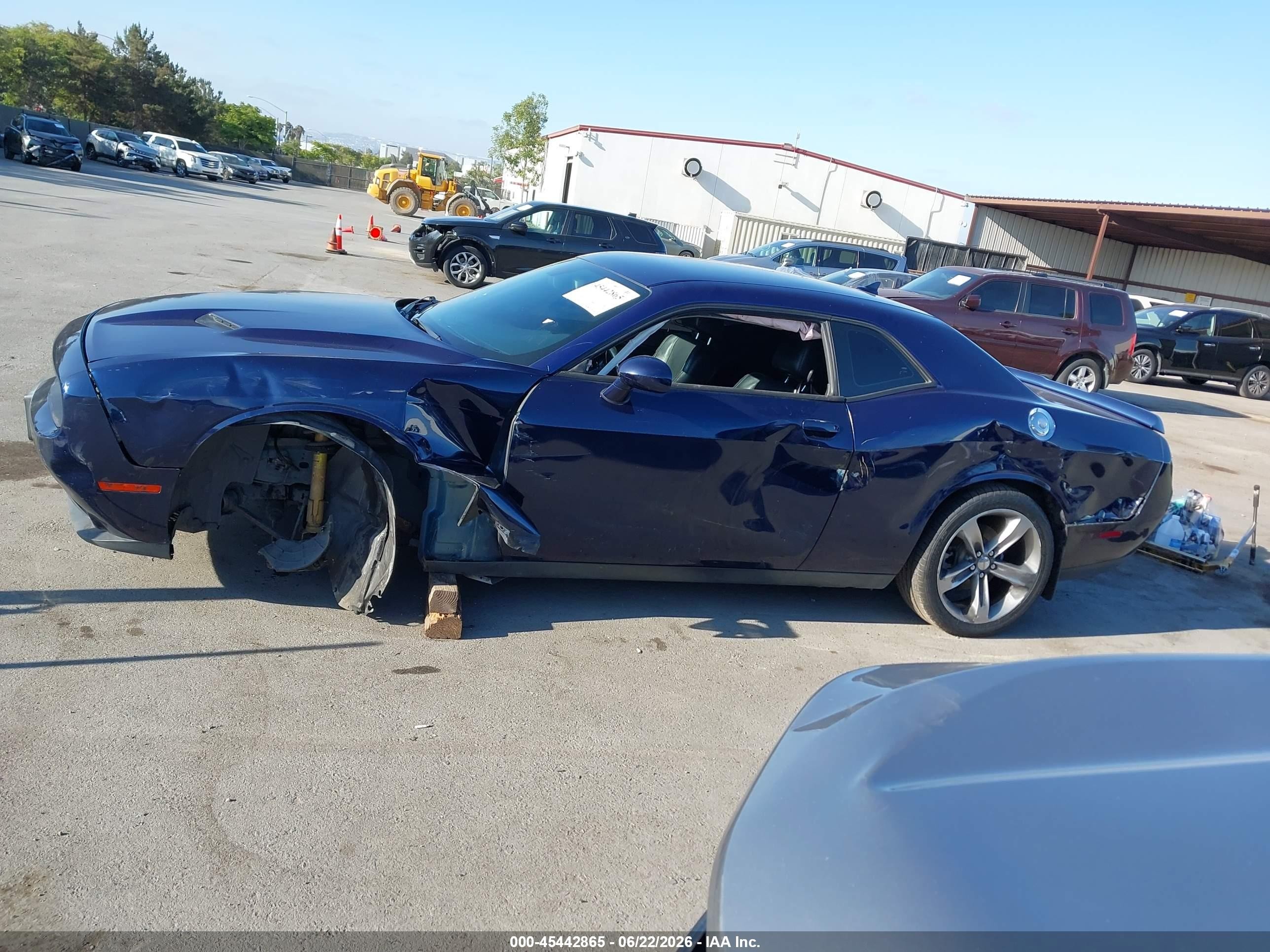 2015 Dodge Challenger Sxt Plus Dark Blue vin: 2C3CDZBG6FH712988