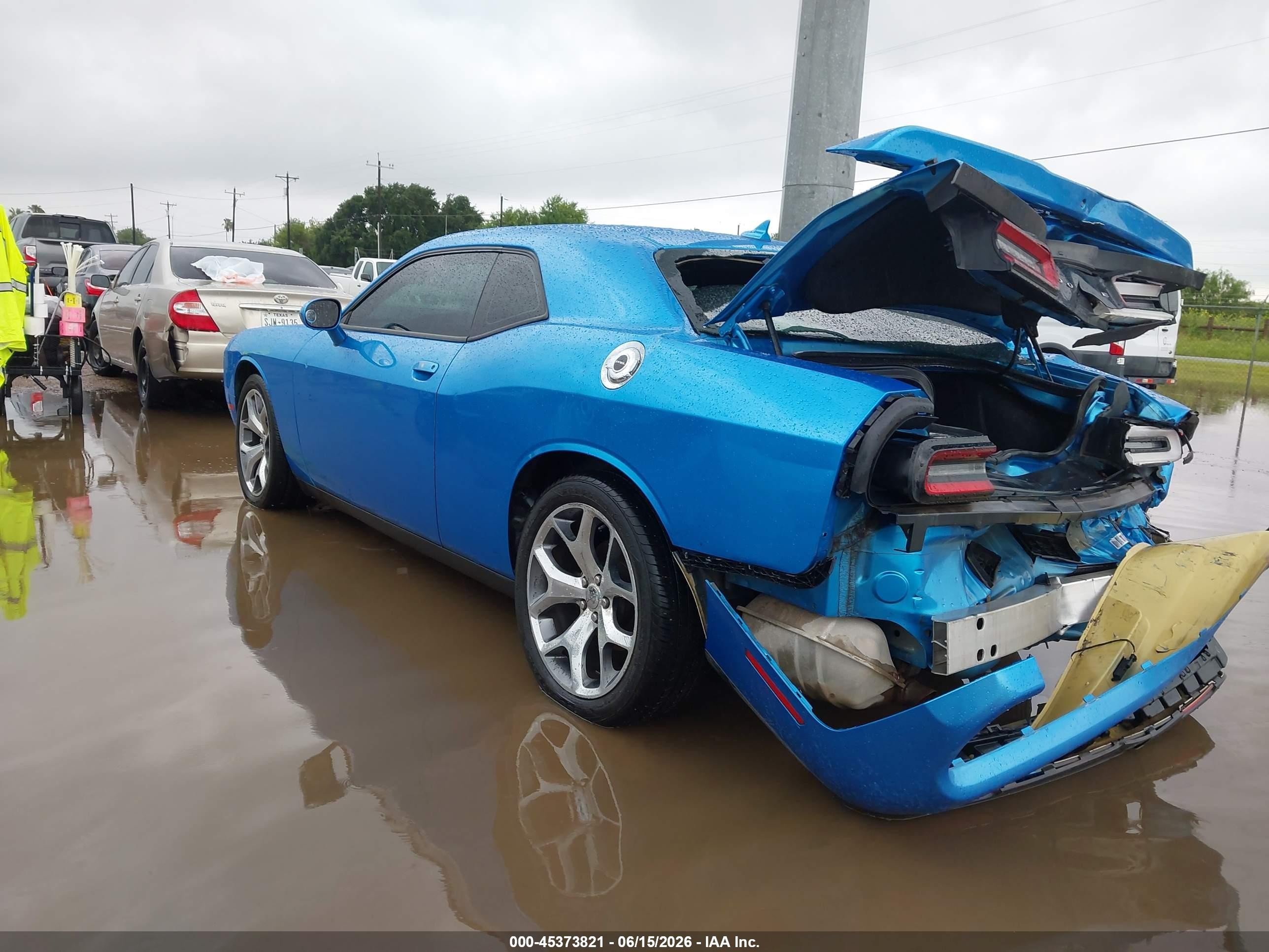 2015 Dodge Challenger Sxt Plus Синий vin: 2C3CDZBG6FH783978