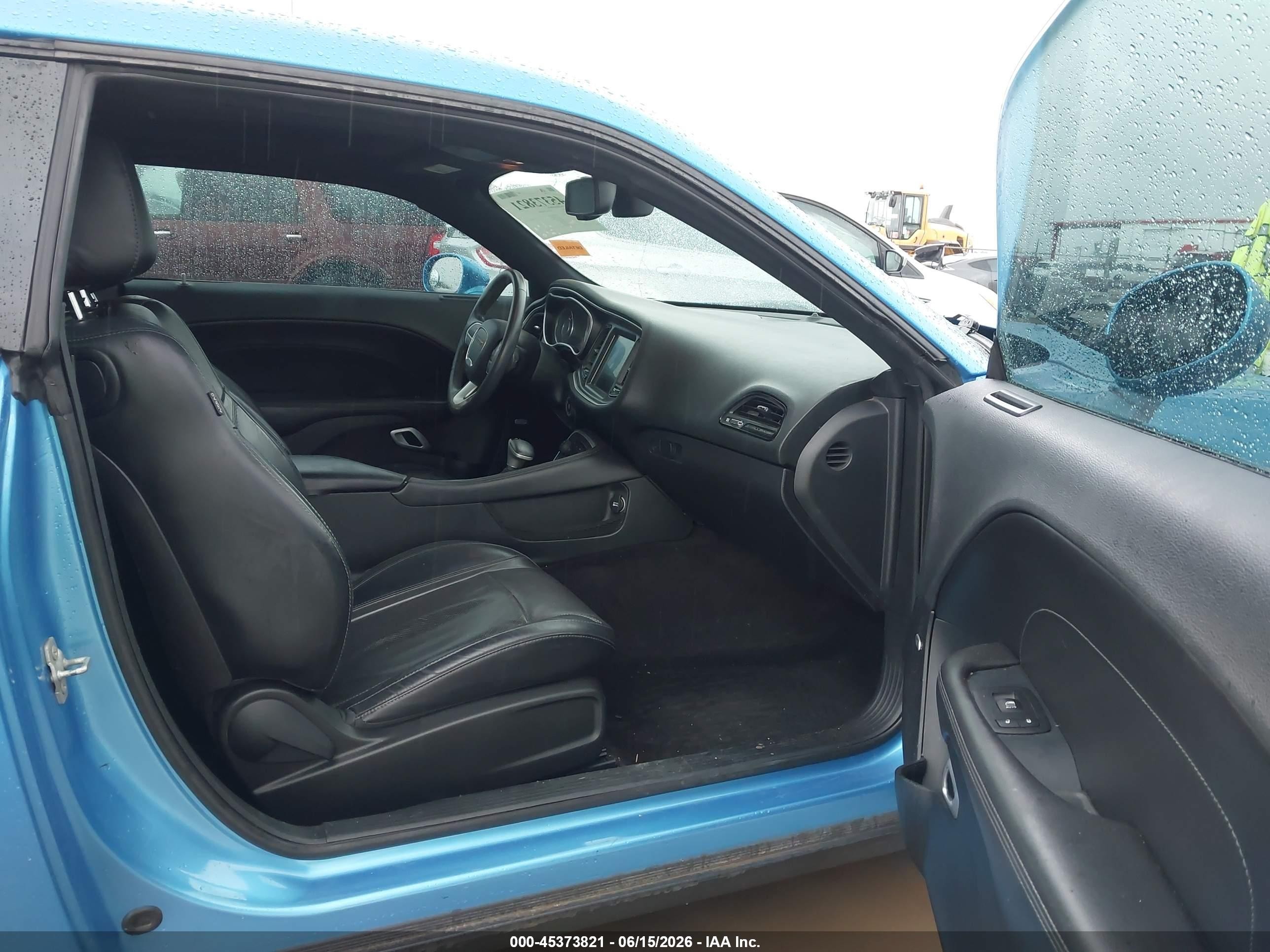 2015 Dodge Challenger Sxt Plus Синий vin: 2C3CDZBG6FH783978