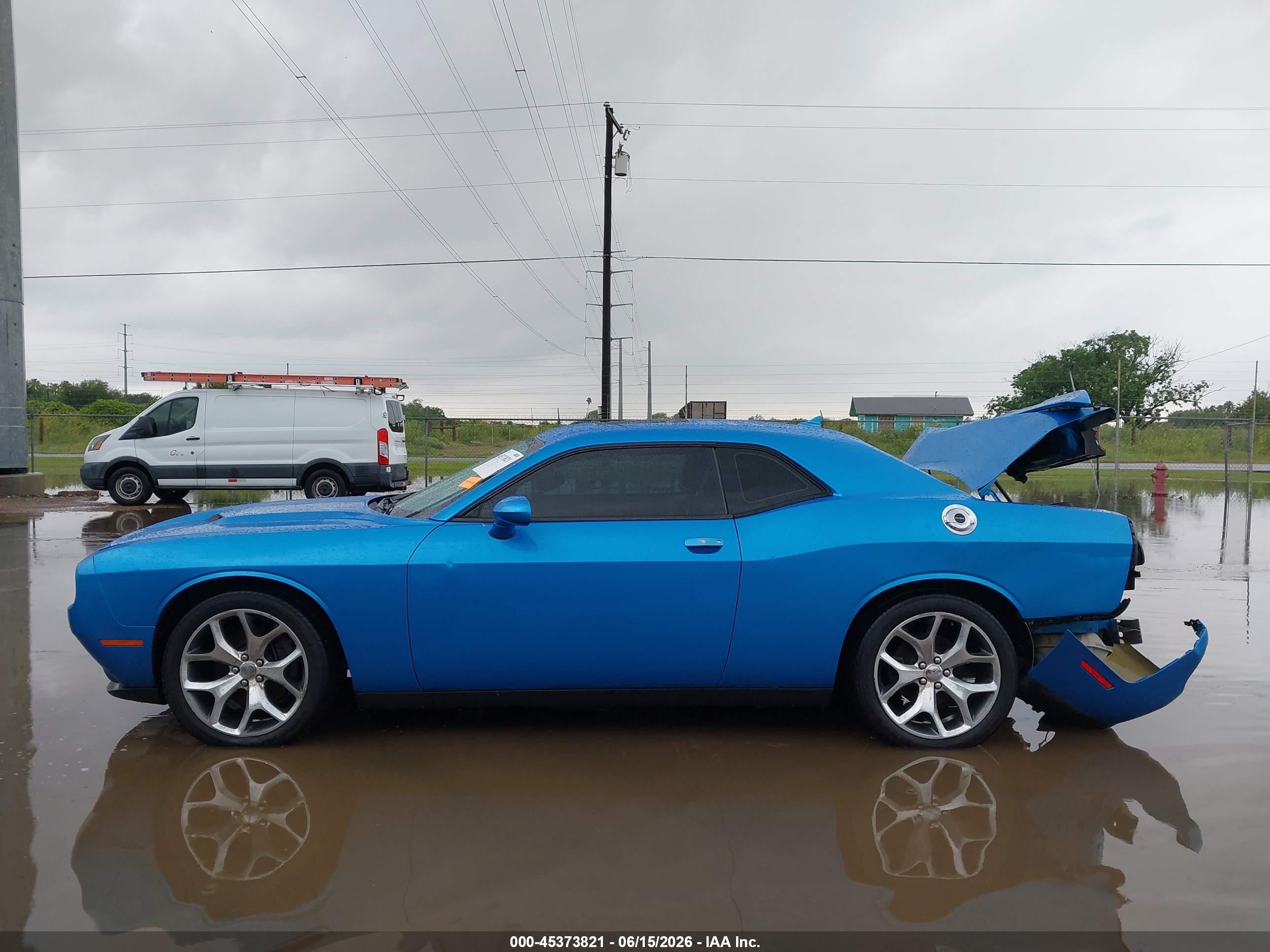 2015 Dodge Challenger Sxt Plus Синий vin: 2C3CDZBG6FH783978