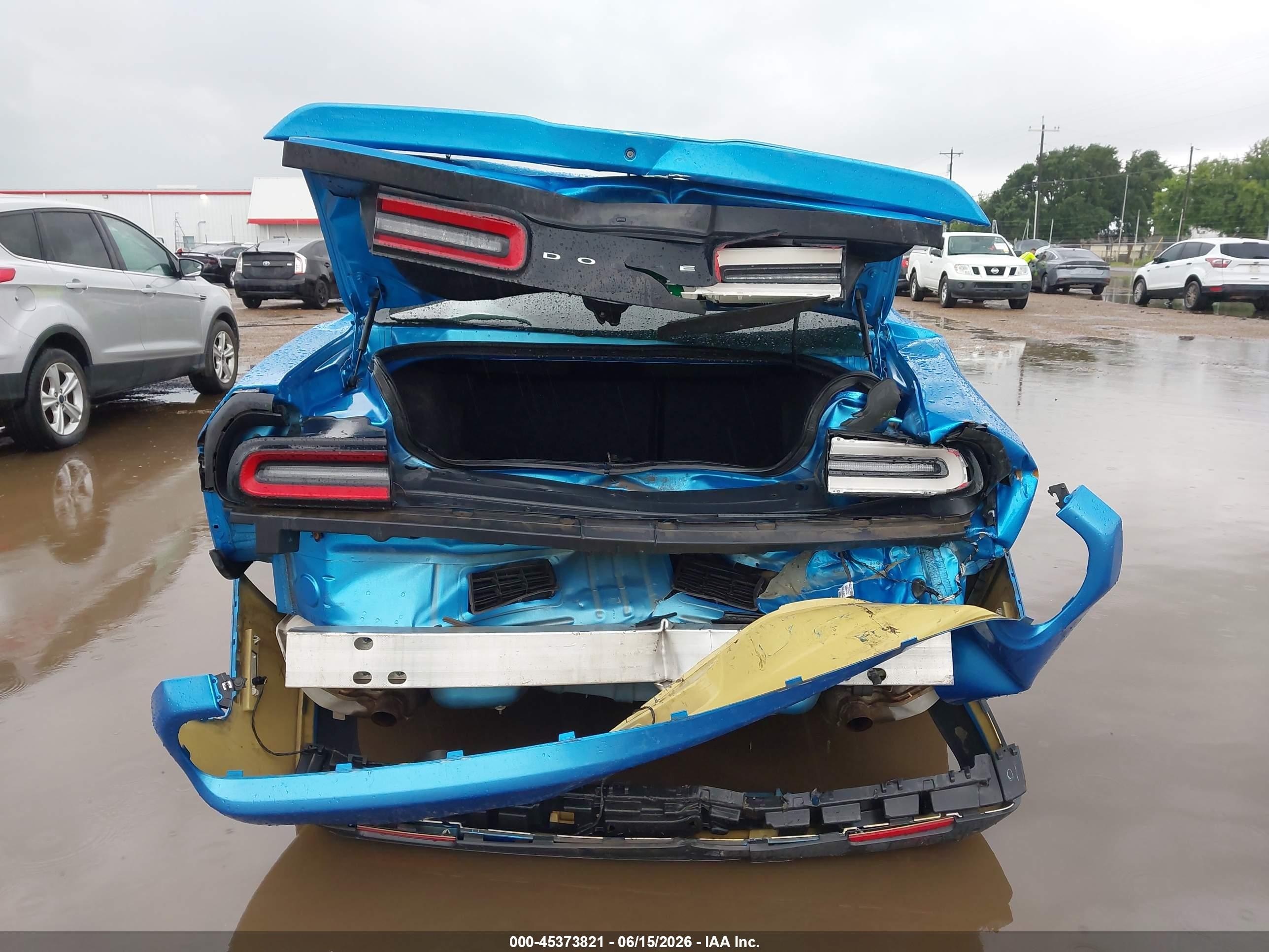 2015 Dodge Challenger Sxt Plus Синий vin: 2C3CDZBG6FH783978