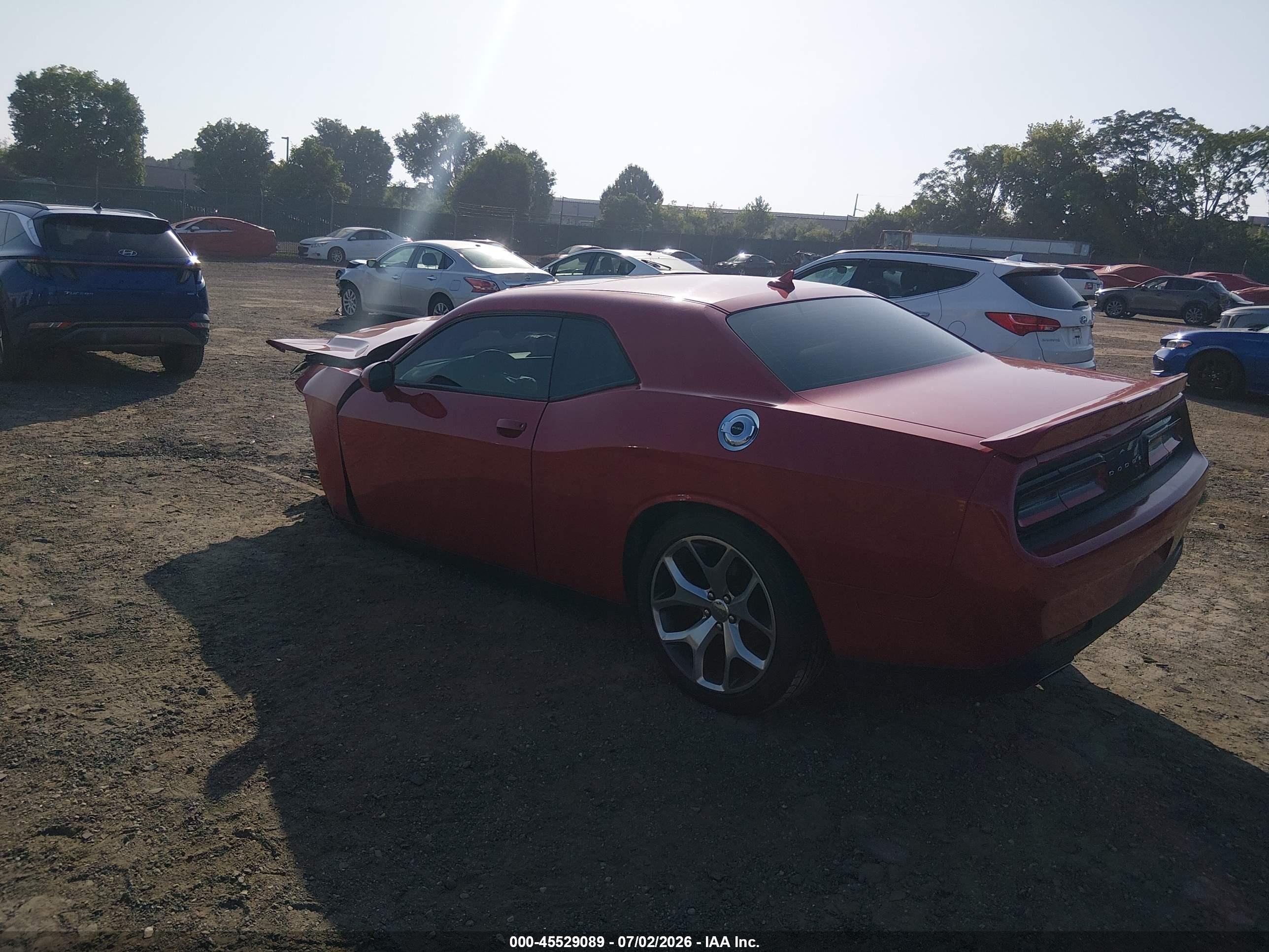 2015 Dodge Challenger Sxt Plus Red vin: 2C3CDZBG7FH710814