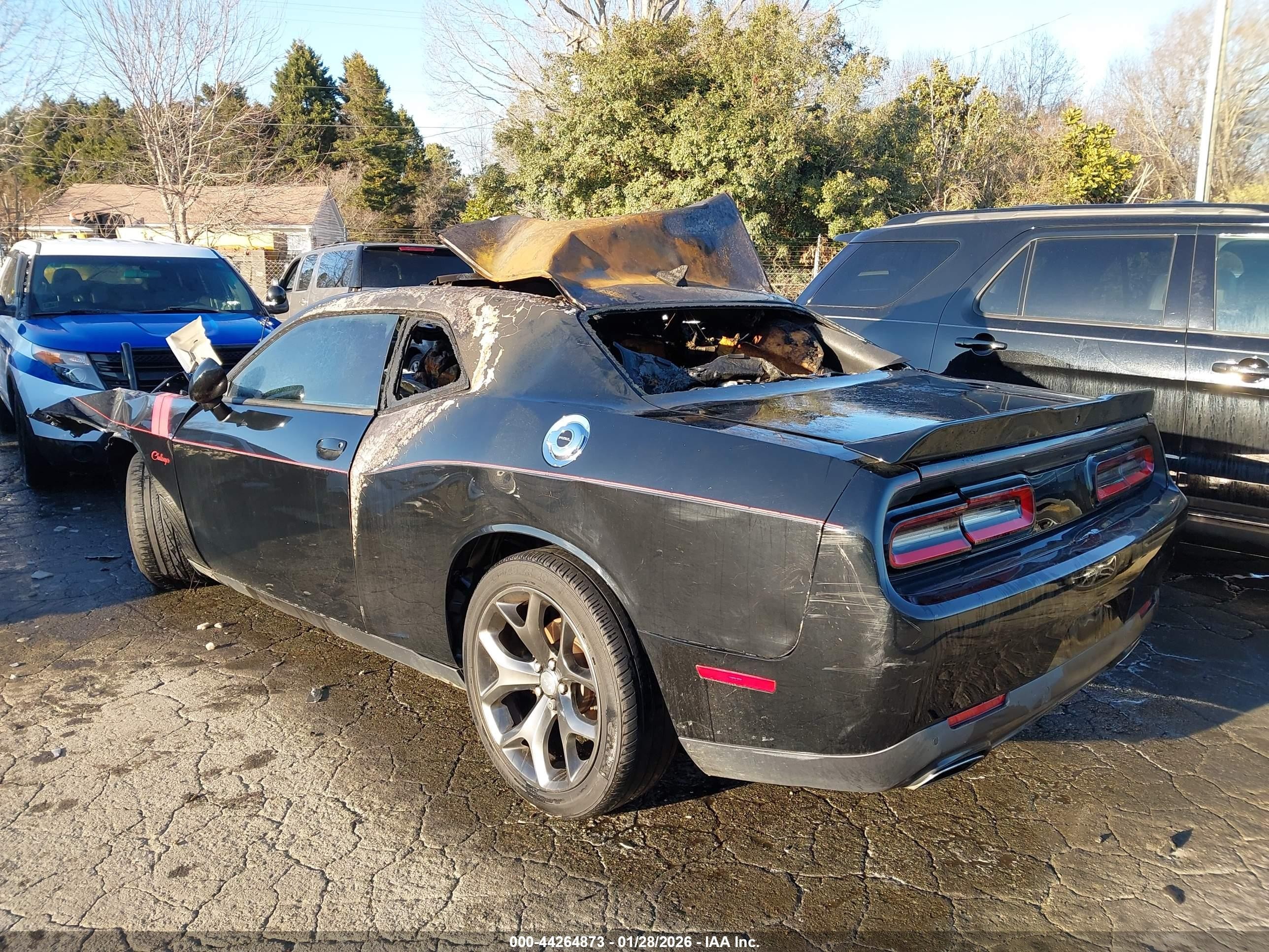 2015 Dodge Challenger Sxt Plus Black vin: 2C3CDZBG7FH759365